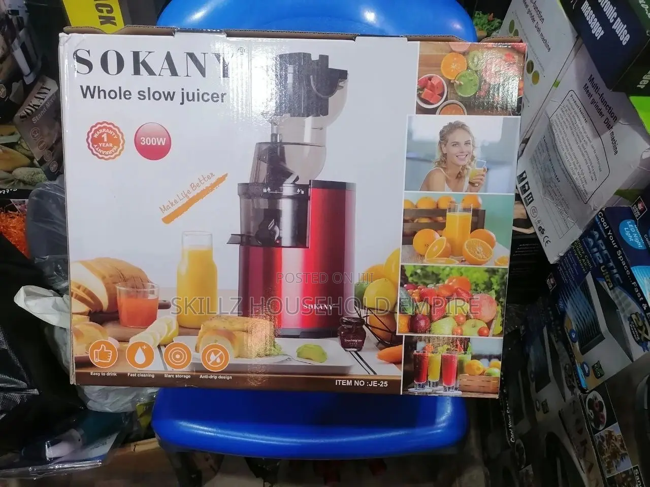 Sokany Multifunctional Whole Slow Juicer