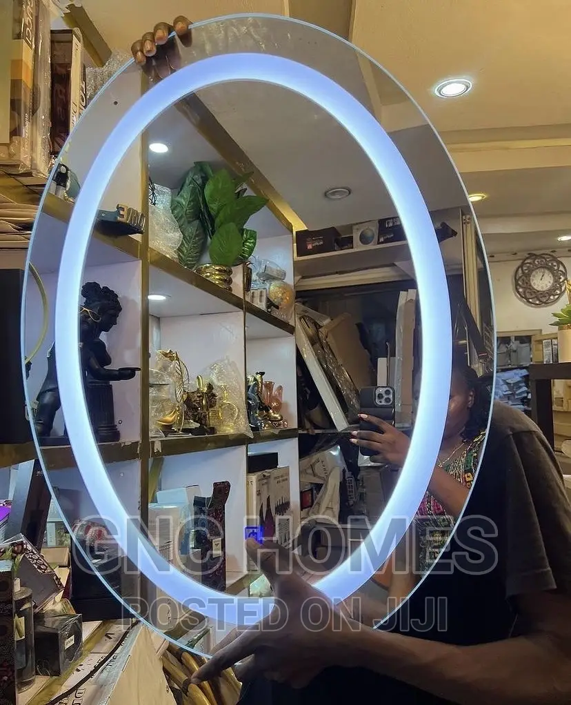 Oval Led Mirror 80/60cm