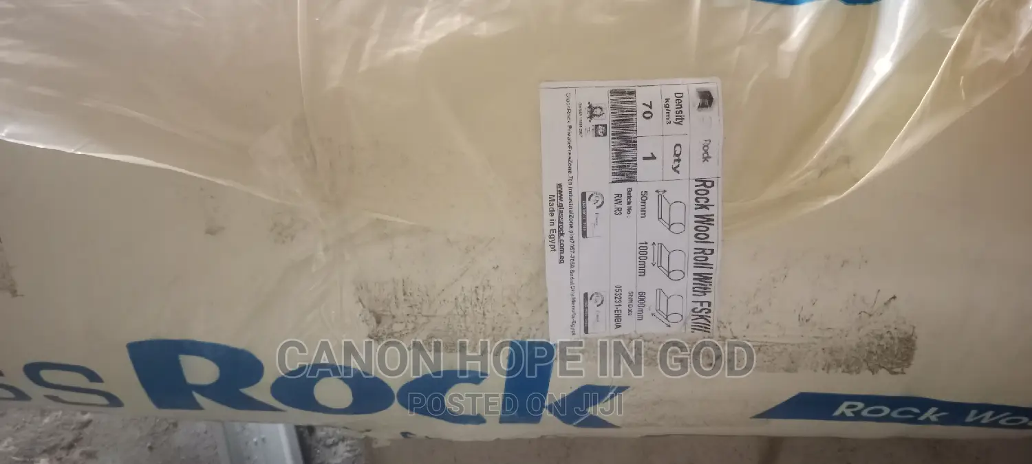 Rock Wool 50mm/70kg and 80kg Density