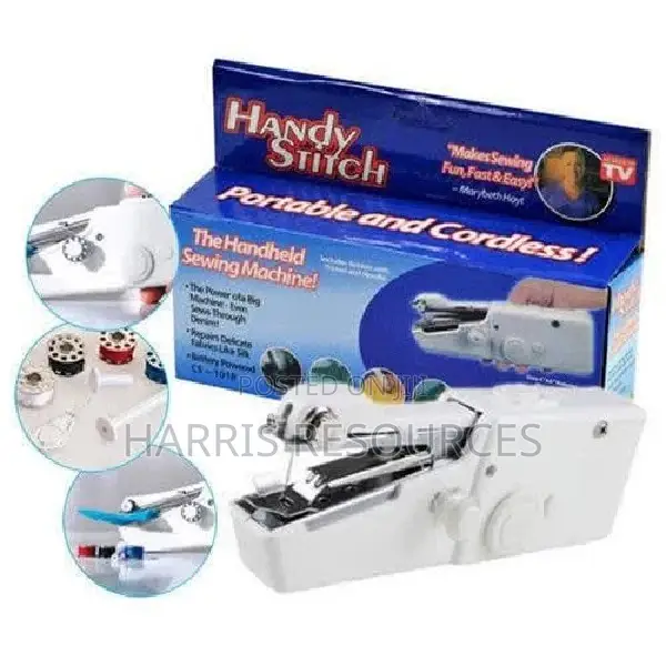 Handystitch Handheld Sewing Machine + Accessories