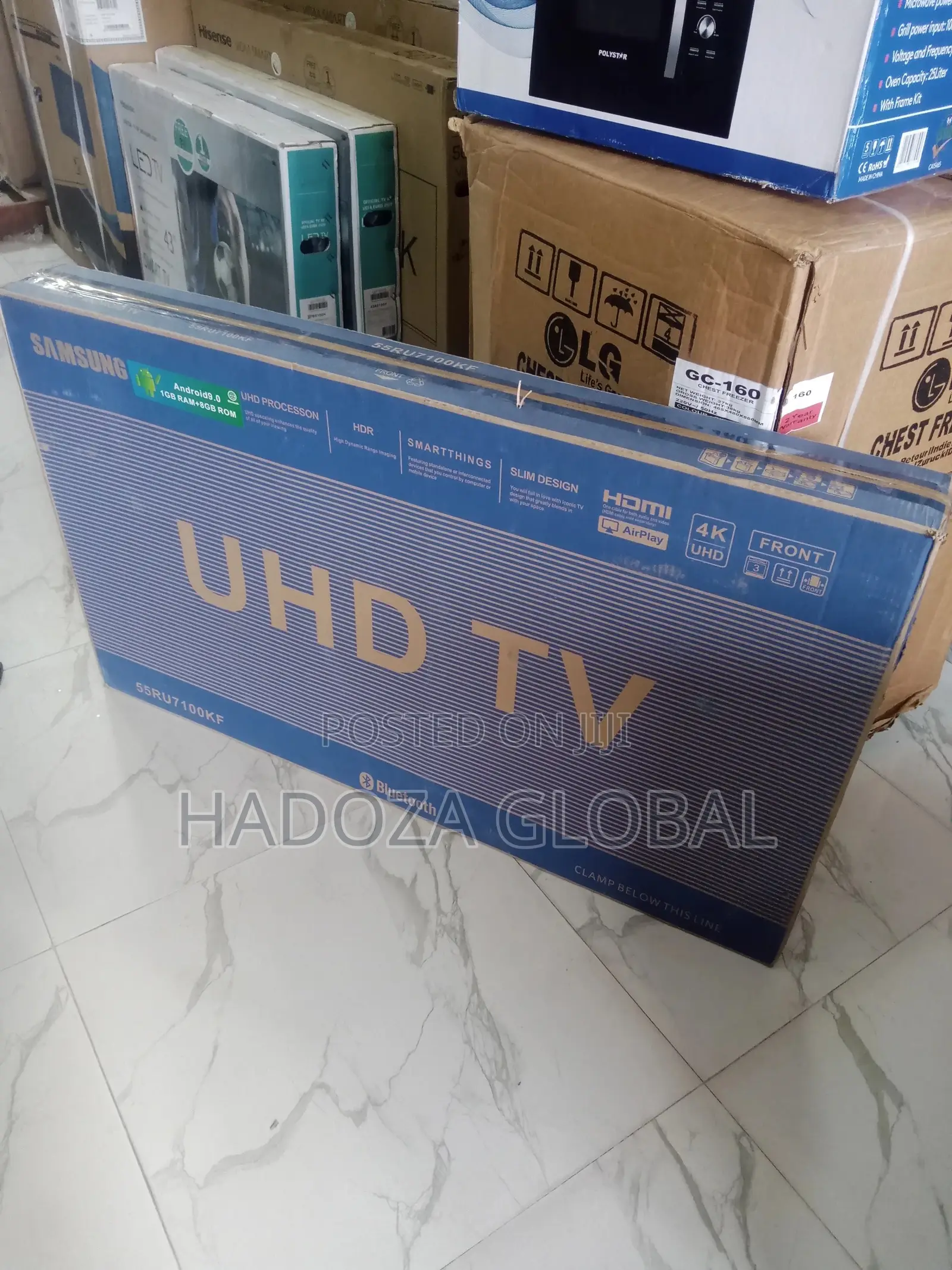 Samsung Uhd Smart LED Tv{55ru7100kf}