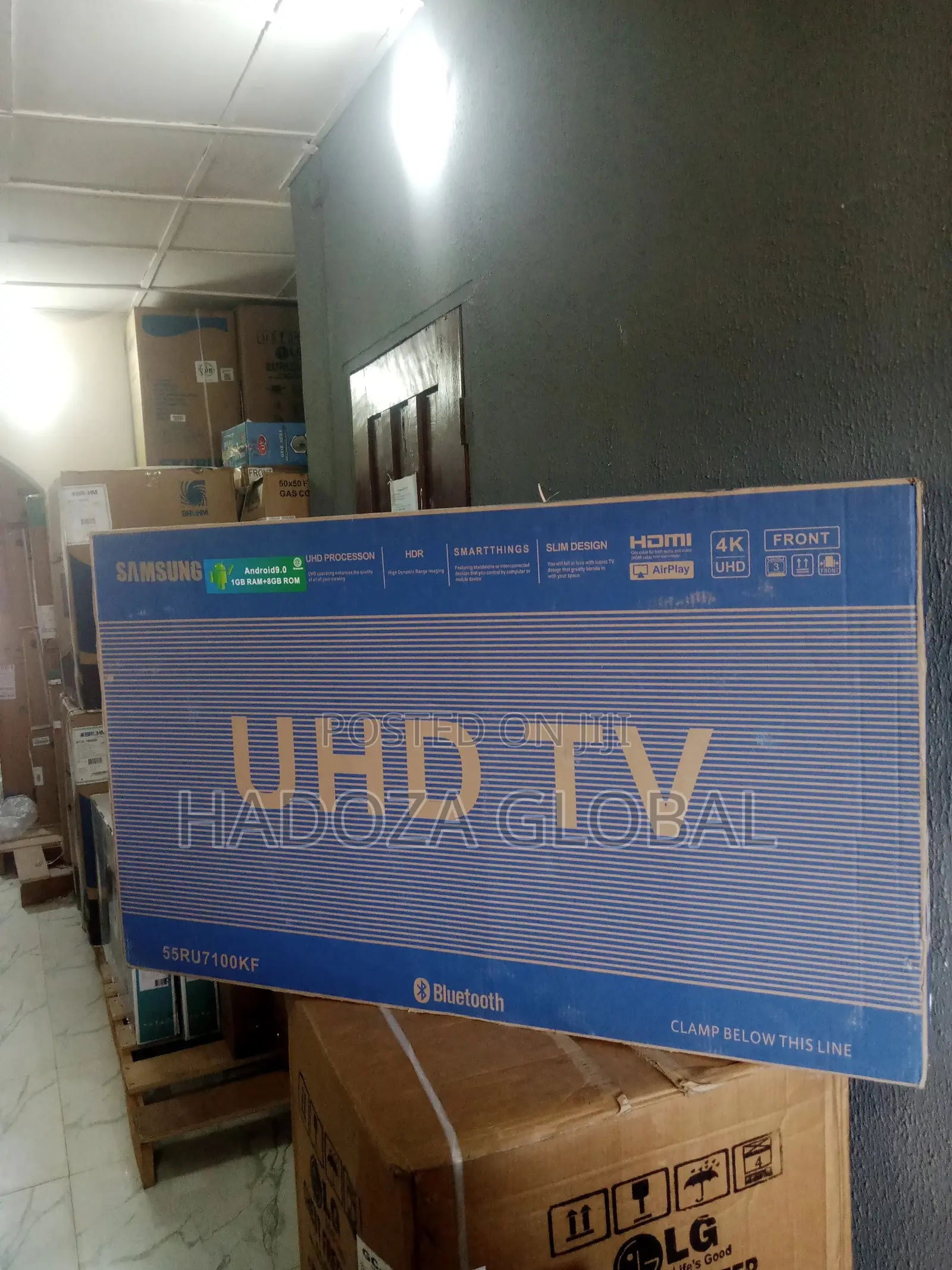 New Samsung Smart Tv 55"
