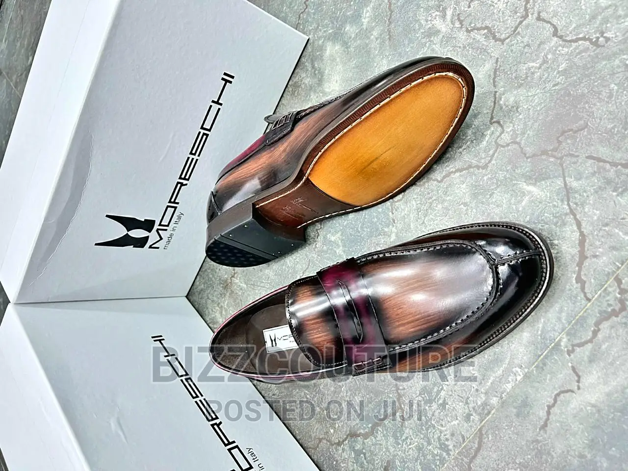 Original Italian MORESCHI Loafers Available in Store