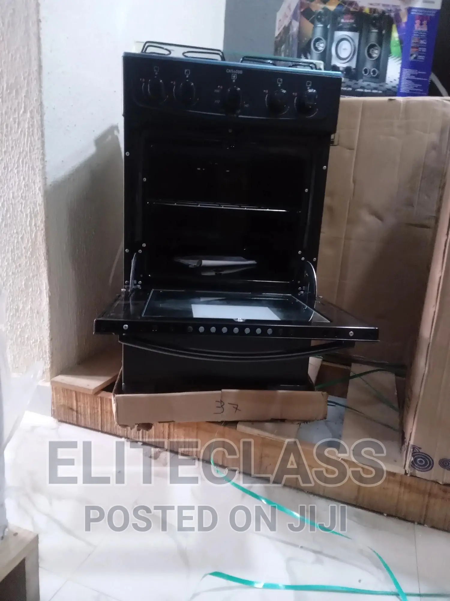Scanfrost (Ck5400b) 4 Burner Gas Cooker