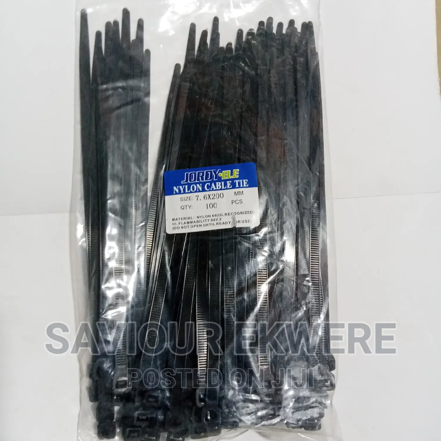 All Sizes of Cable Tie
