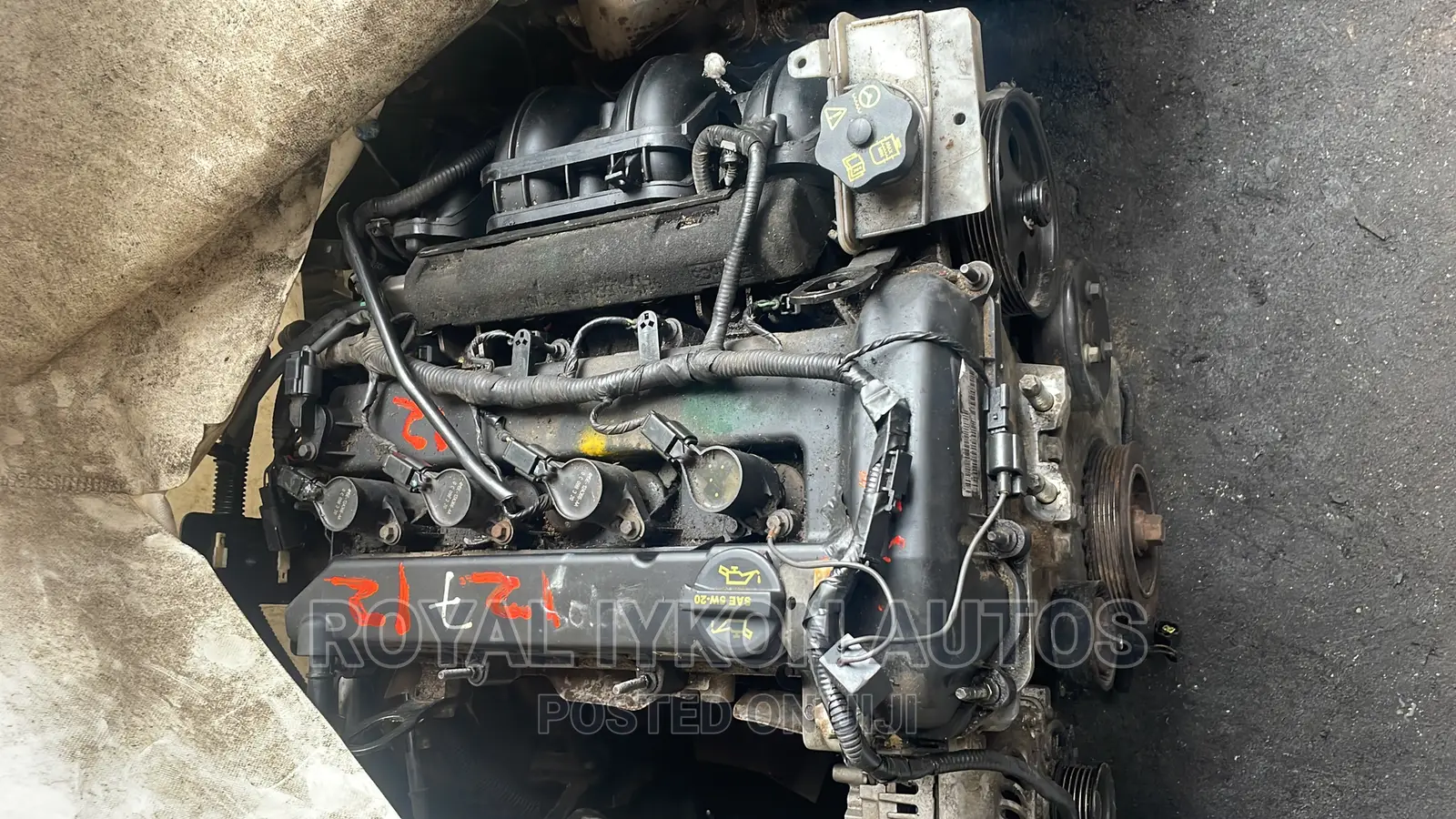 Complete Engine Ford Escape 2006 Model 4plugs