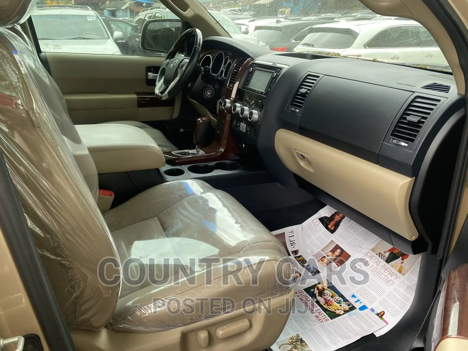 Toyota Sequoia 2015 Gold