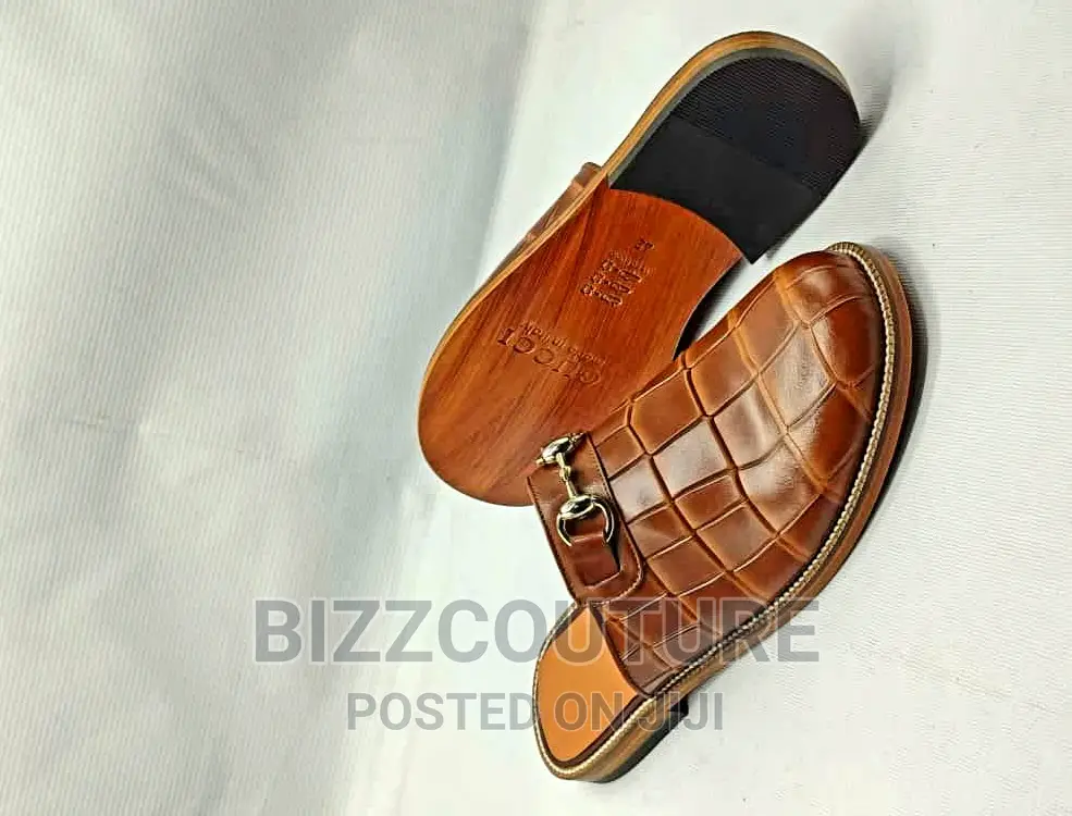 Original GUCCI Half Shoes Available in Store