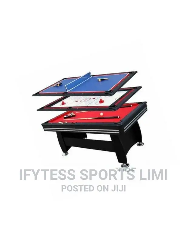 3in1 Snooker Table 7fit