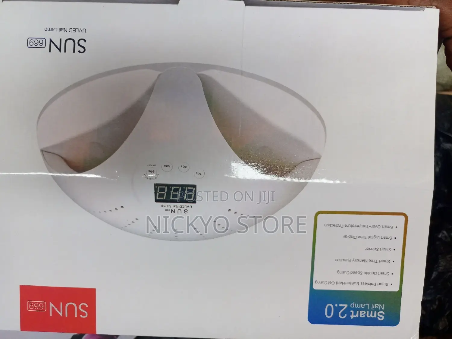 UVLED Lamp for Drying With Both Hands