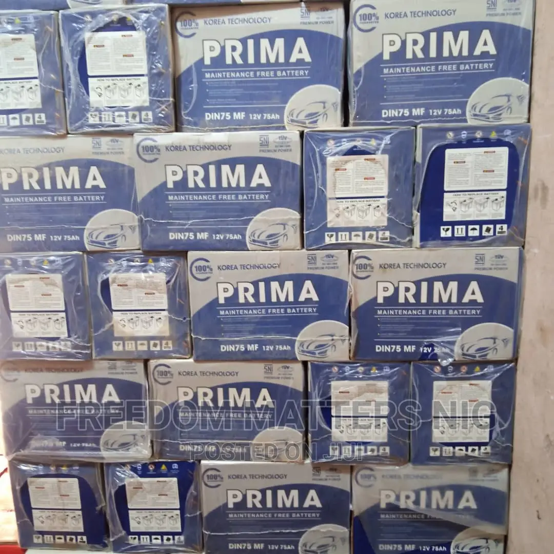 Car Battery Prima 75ahms