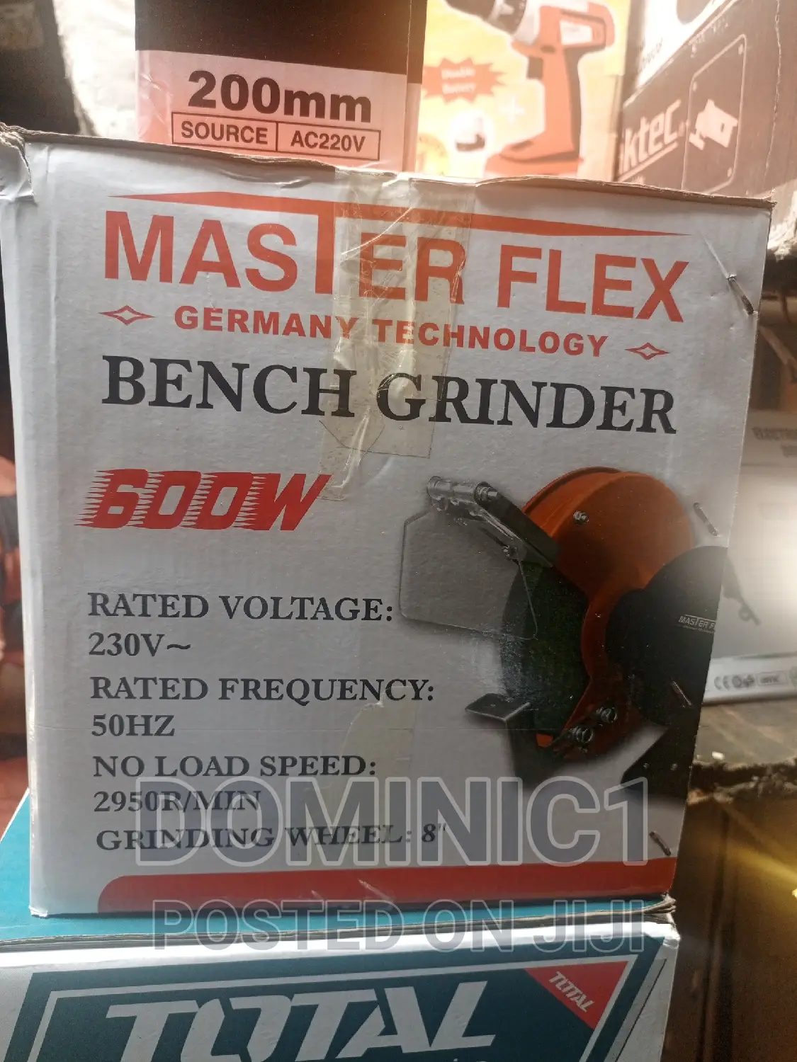 Master Flex Bench Grinder