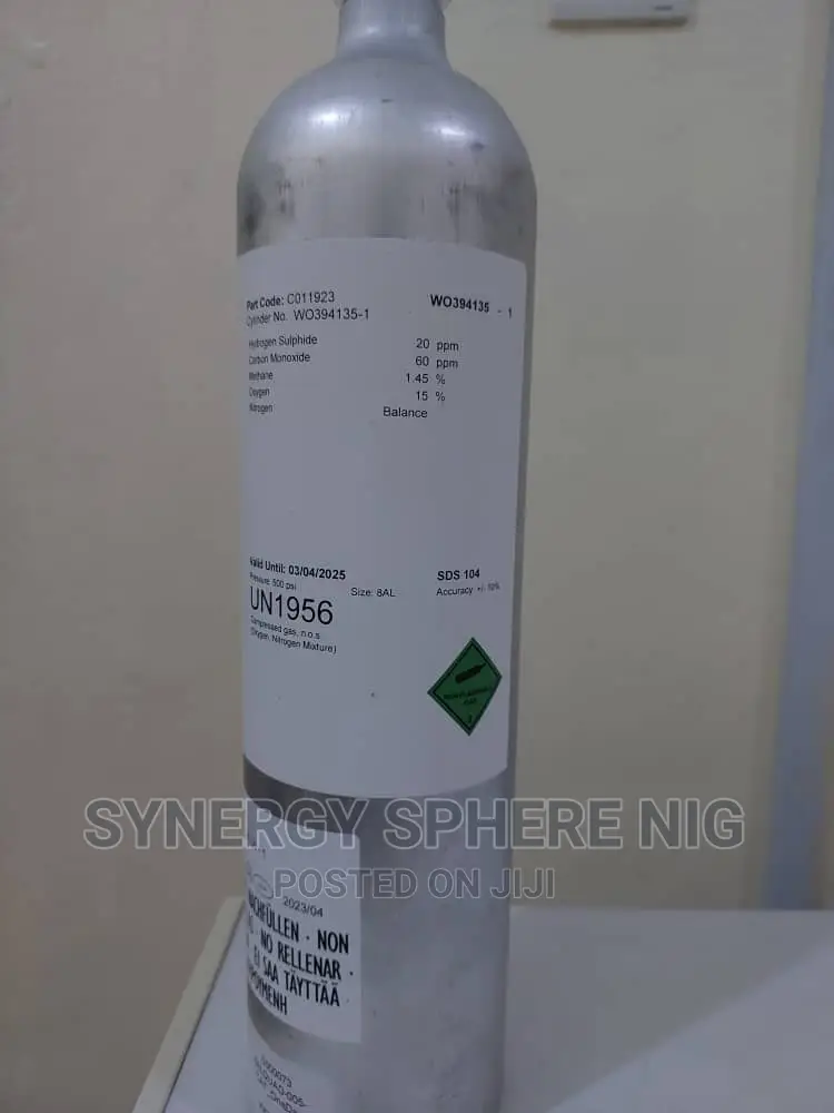 Calibration Gas For Gas Detectors