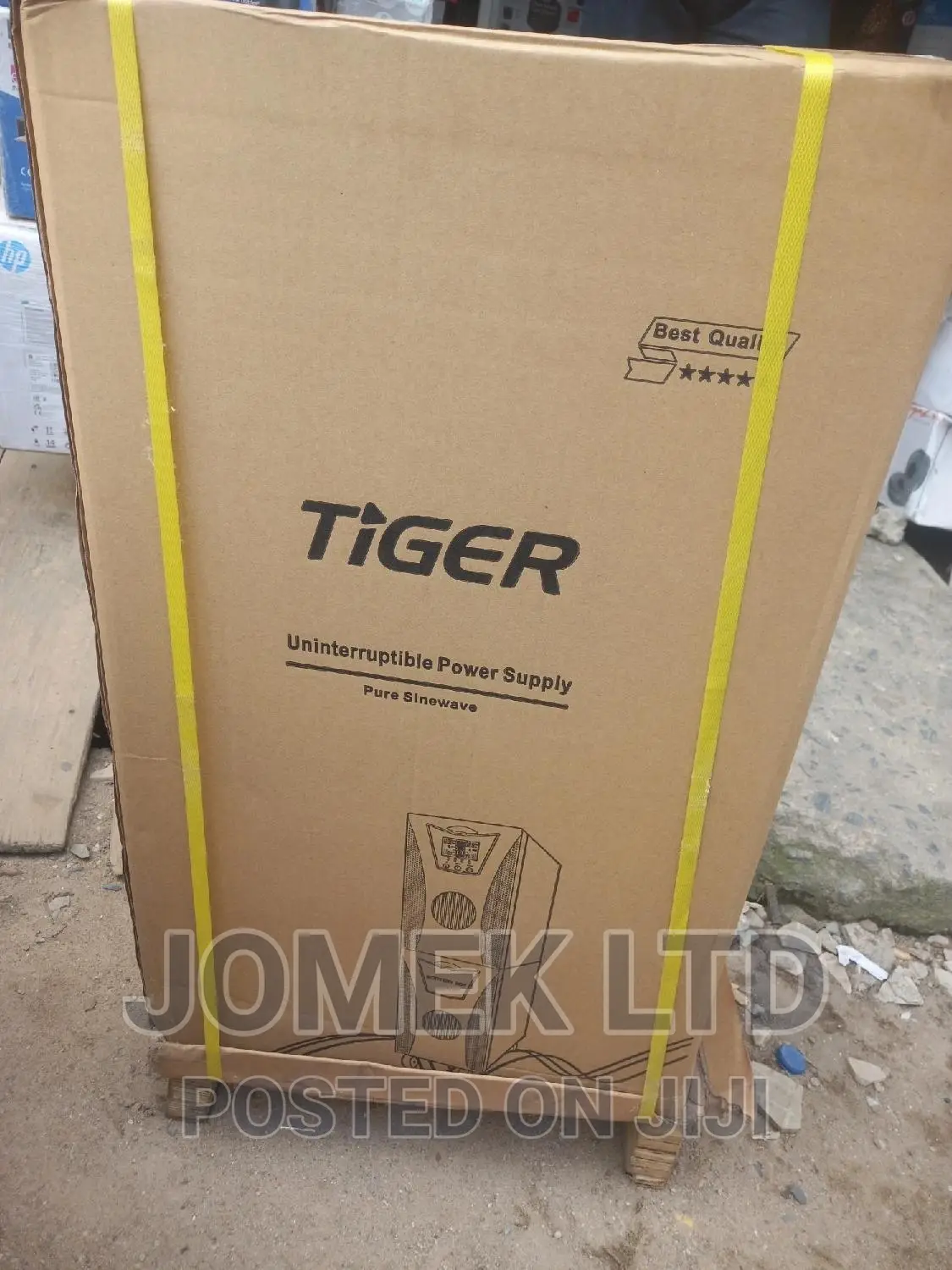 Tiger Online Ups 6kva/5.4kw (12v7.2ah*16) – Cg6k