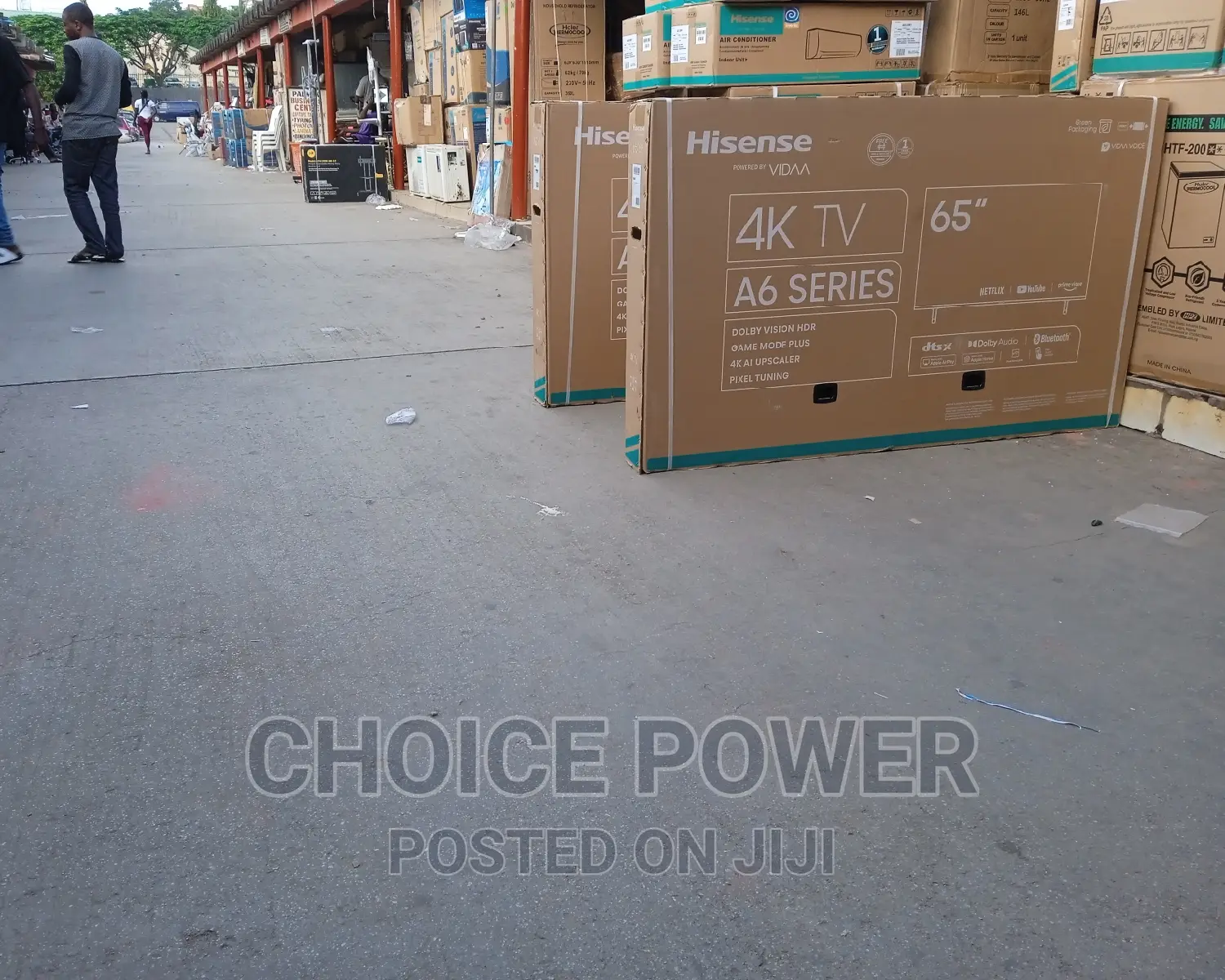 Brand New Hisense Smart Tv 65a6k. Fouani