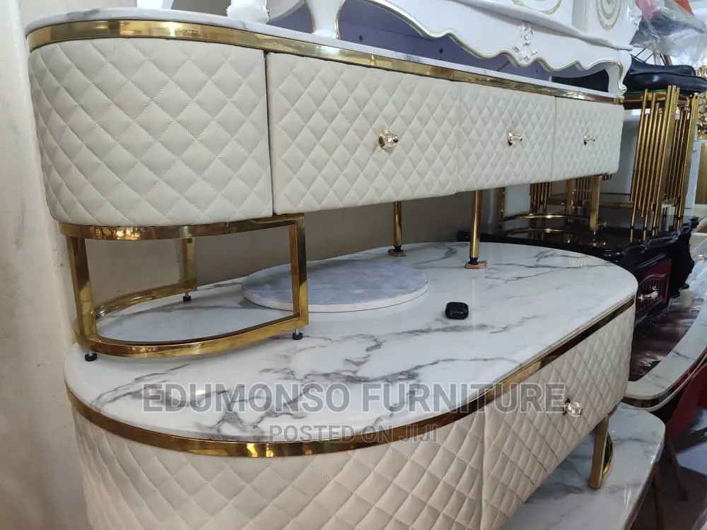 Classy Marble Top Centre Table and Tv Stand