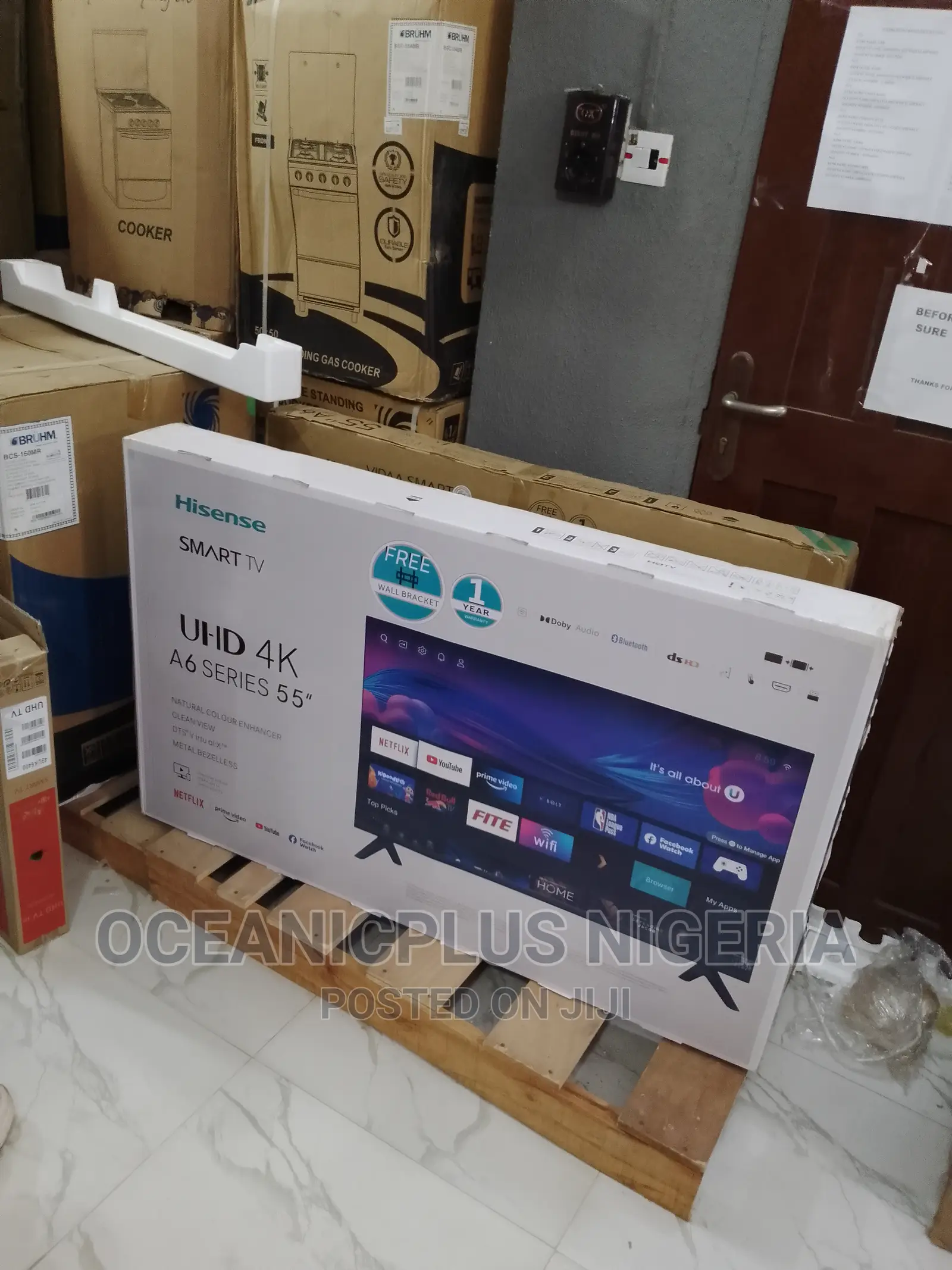 Top Selling Hisense 55 Inches Smart Frameless TV