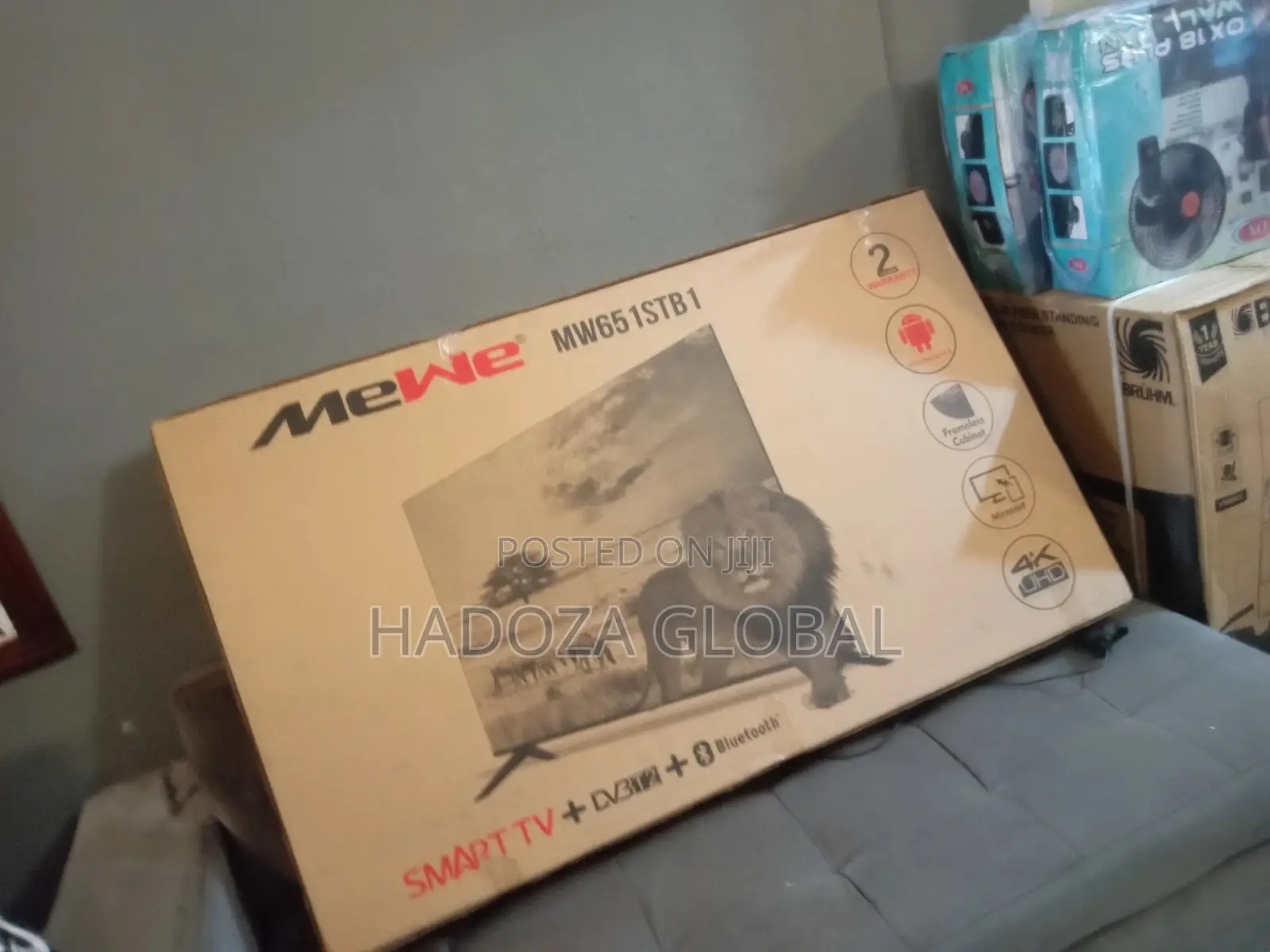 New Smart Tv,Frameless With Bluetooth At Mw651stb1