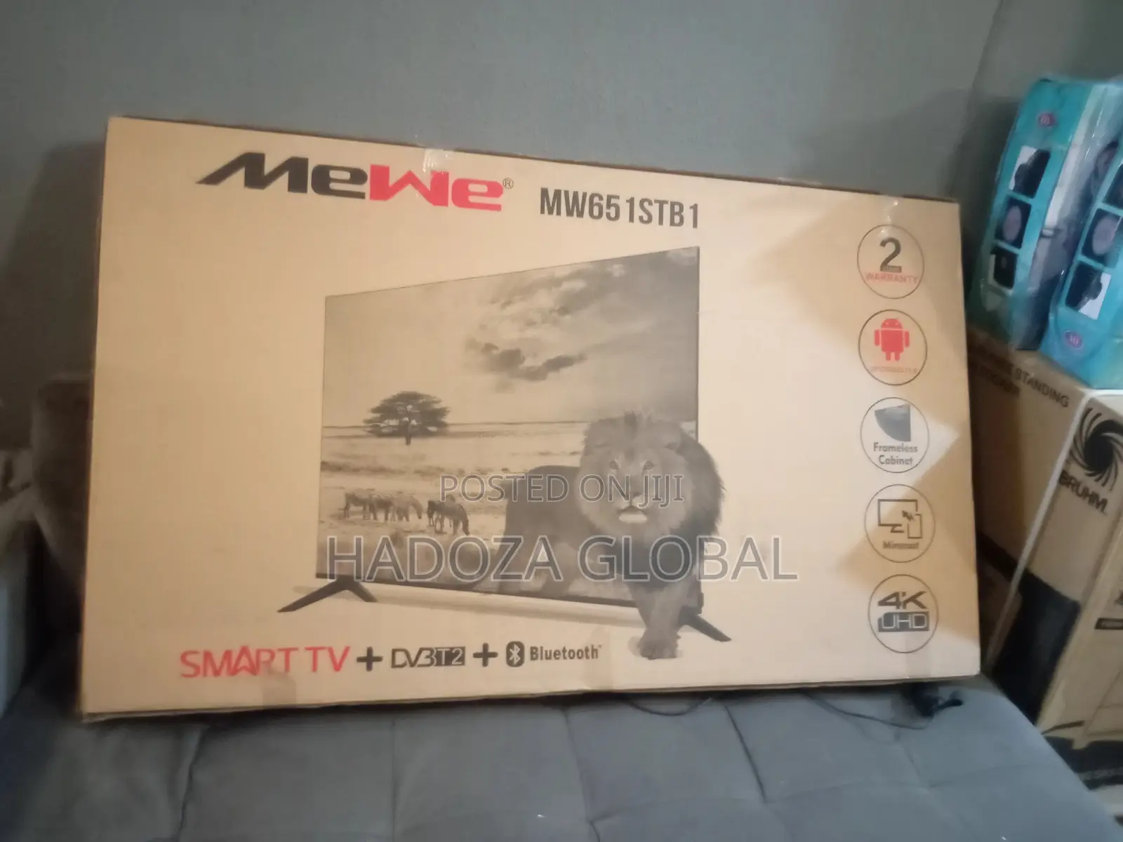 New Smart Tv,Frameless With Bluetooth At Mw651stb1