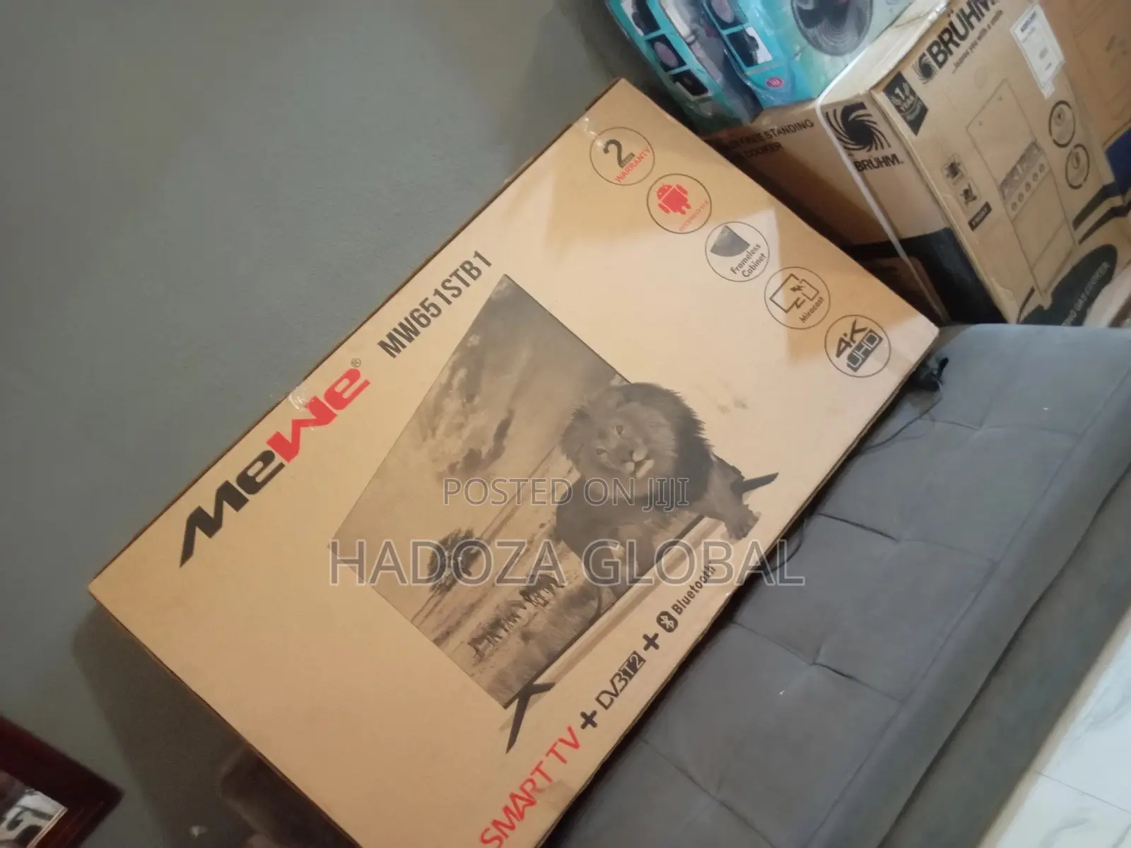 Durable Smart Tv,Frameless With Bluetooth At Mw651stb1
