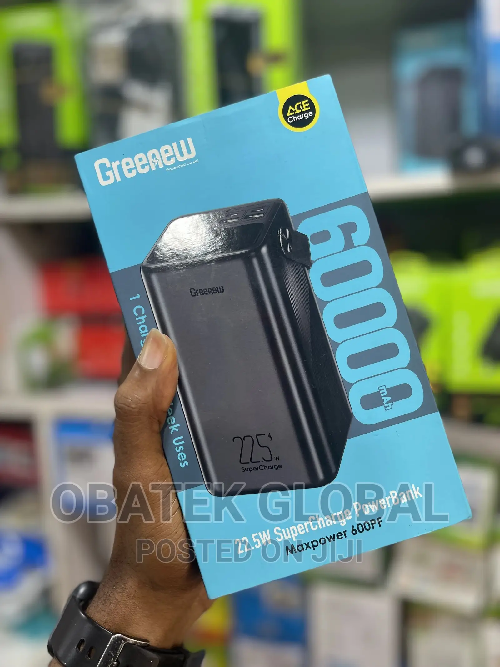 Greenew Itel 60000mah Powerbank