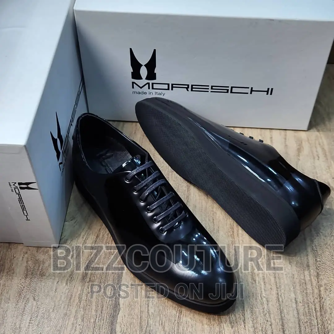Original Italian MORESCHI Flat Sole Shoes Available Instore