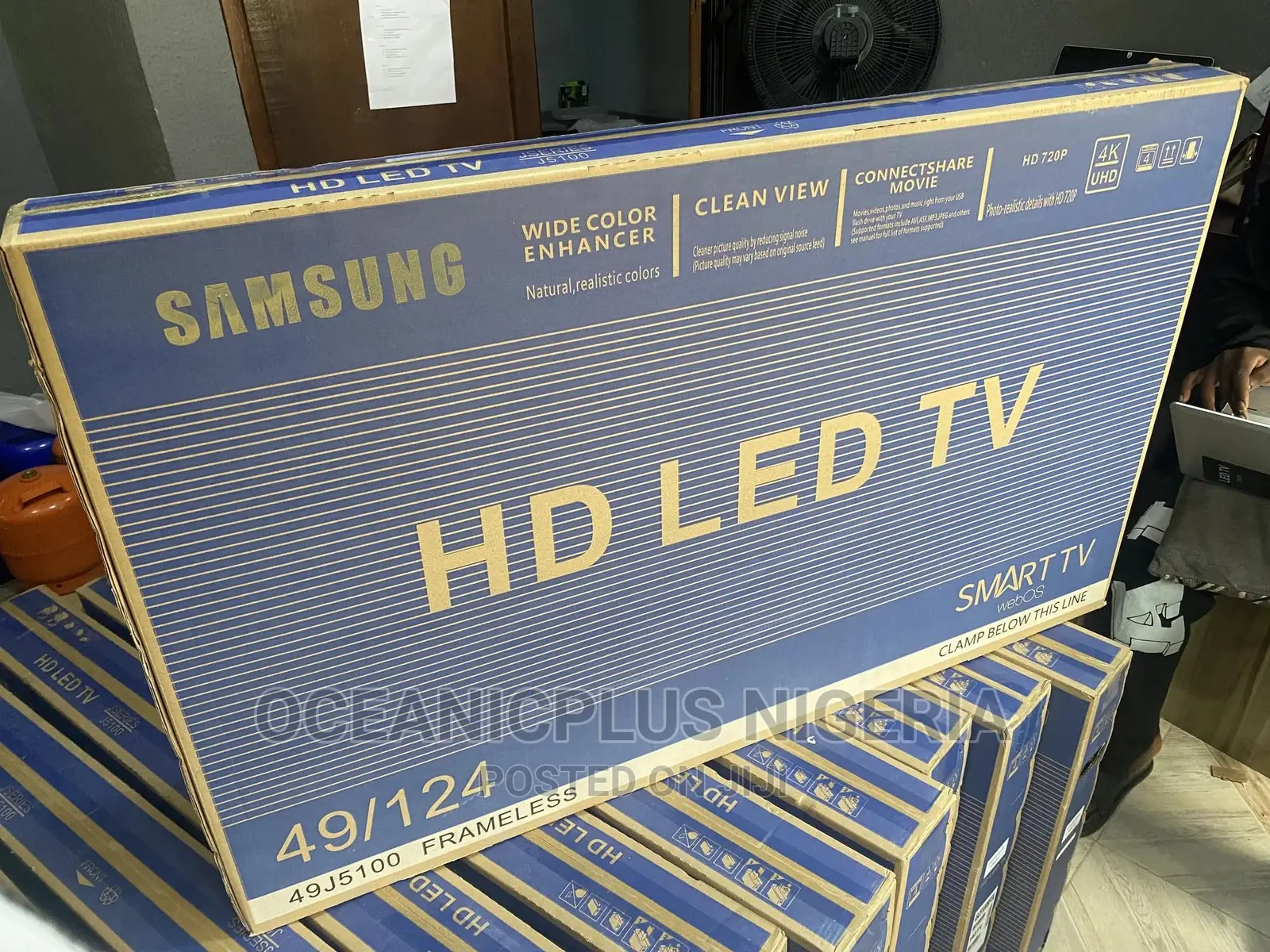 Best Selling Samsung 49 Inches Wide Color Frameless Smart TV