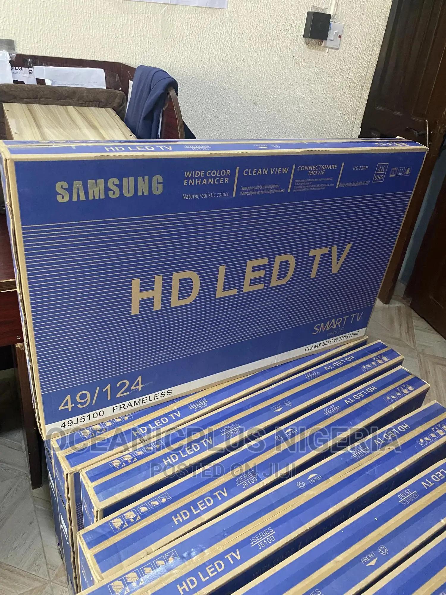 Best Selling Samsung 49 Inches Wide Color Frameless Smart TV