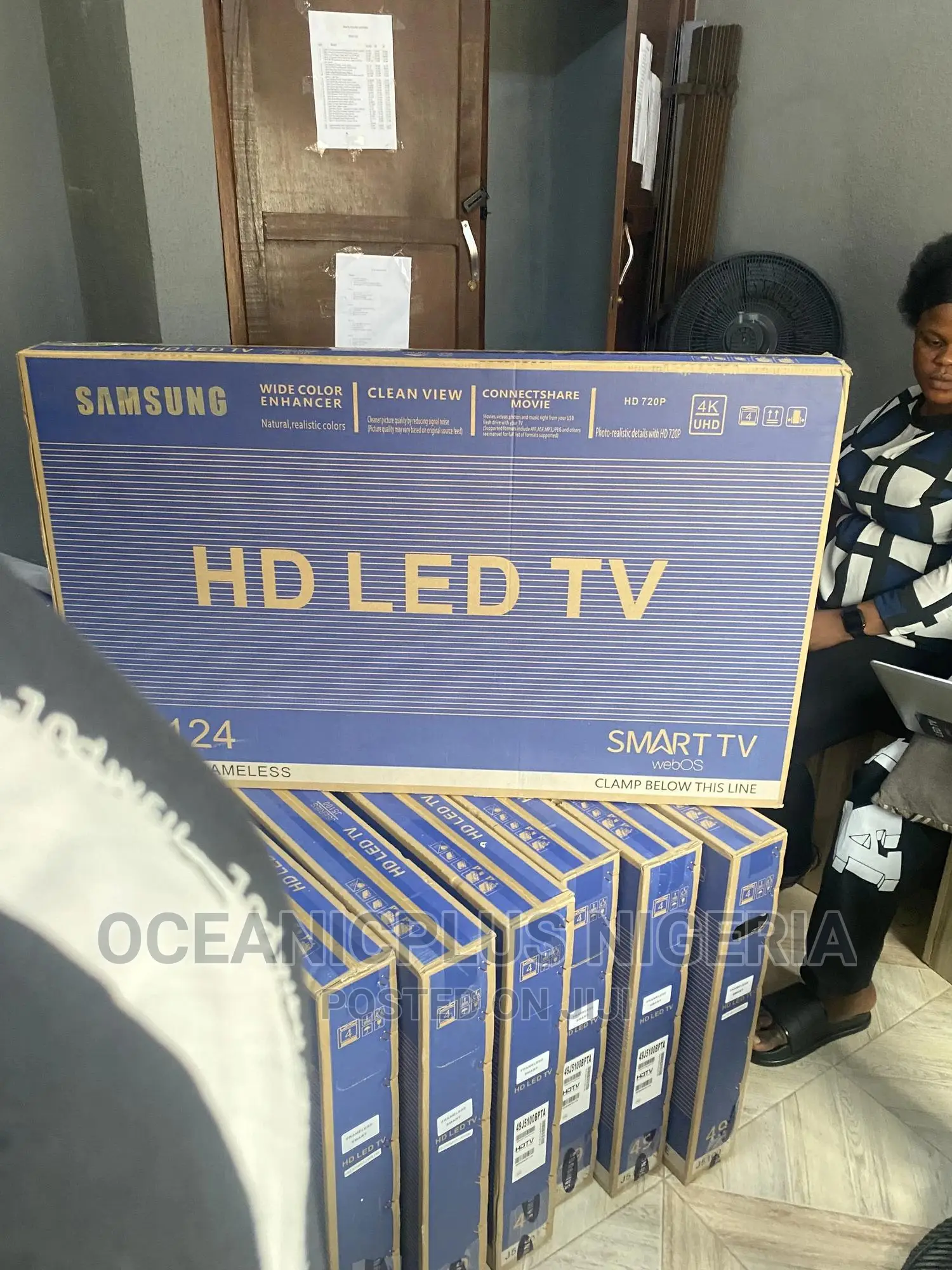 Home Fit Samsung 49 Inches / 49J5100 Samrt TV Frameless