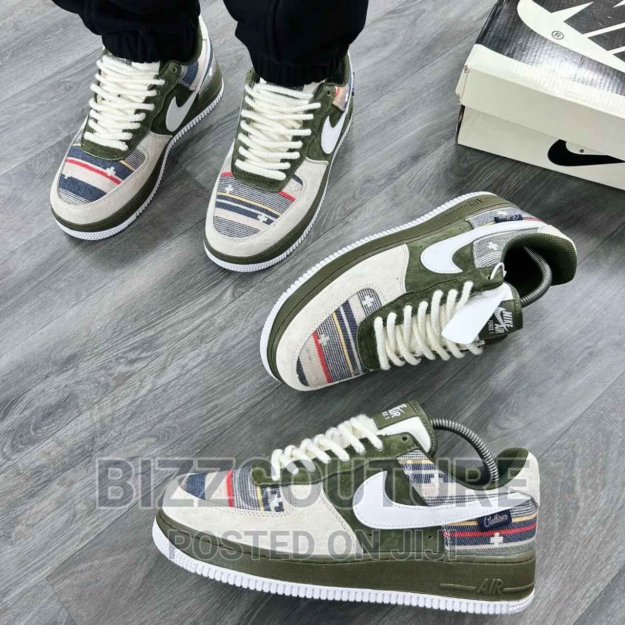 Original NIKE Air Force 1 PRM Sneakers Available in Store