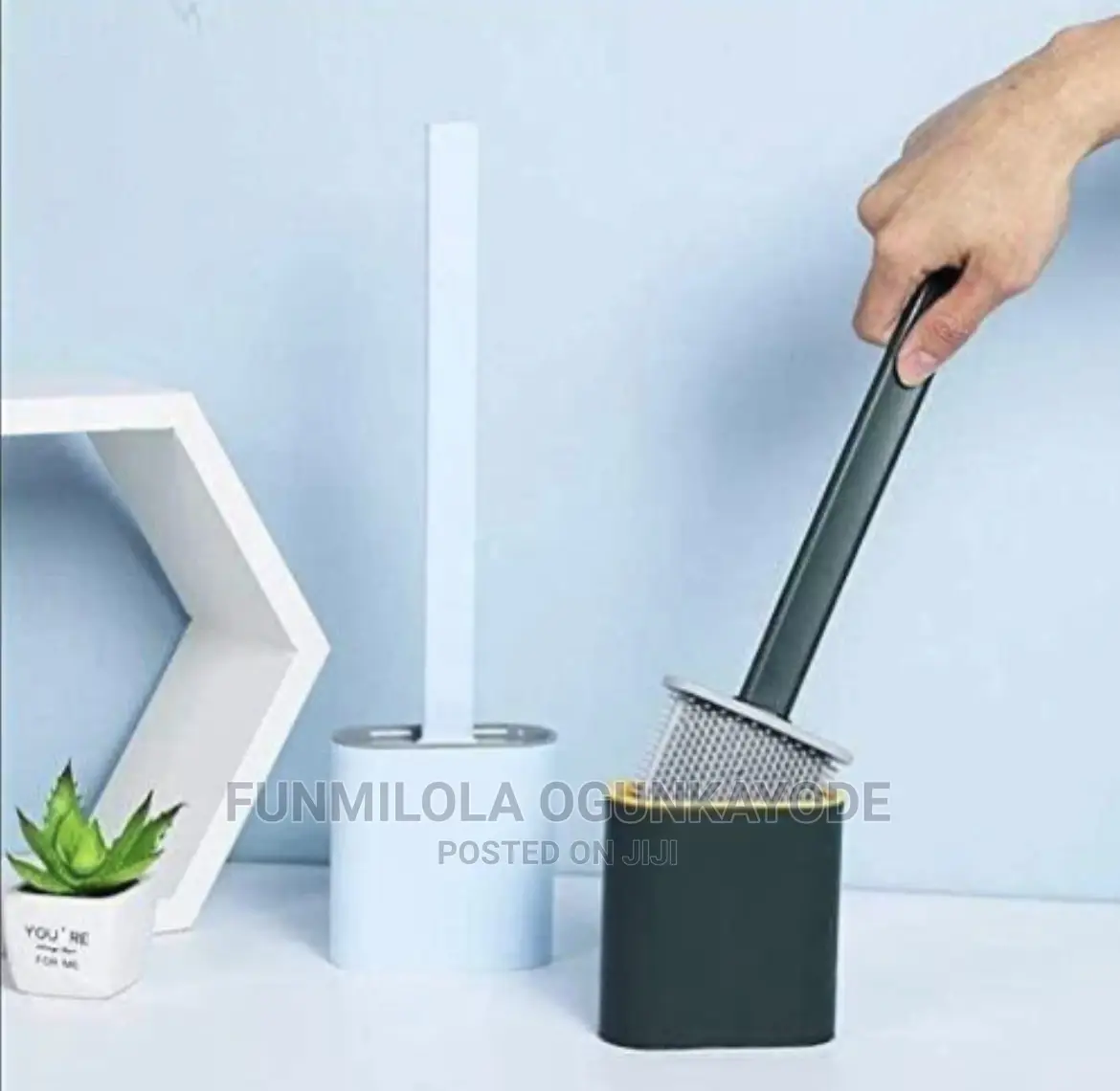 Silicone Toilet Brush.