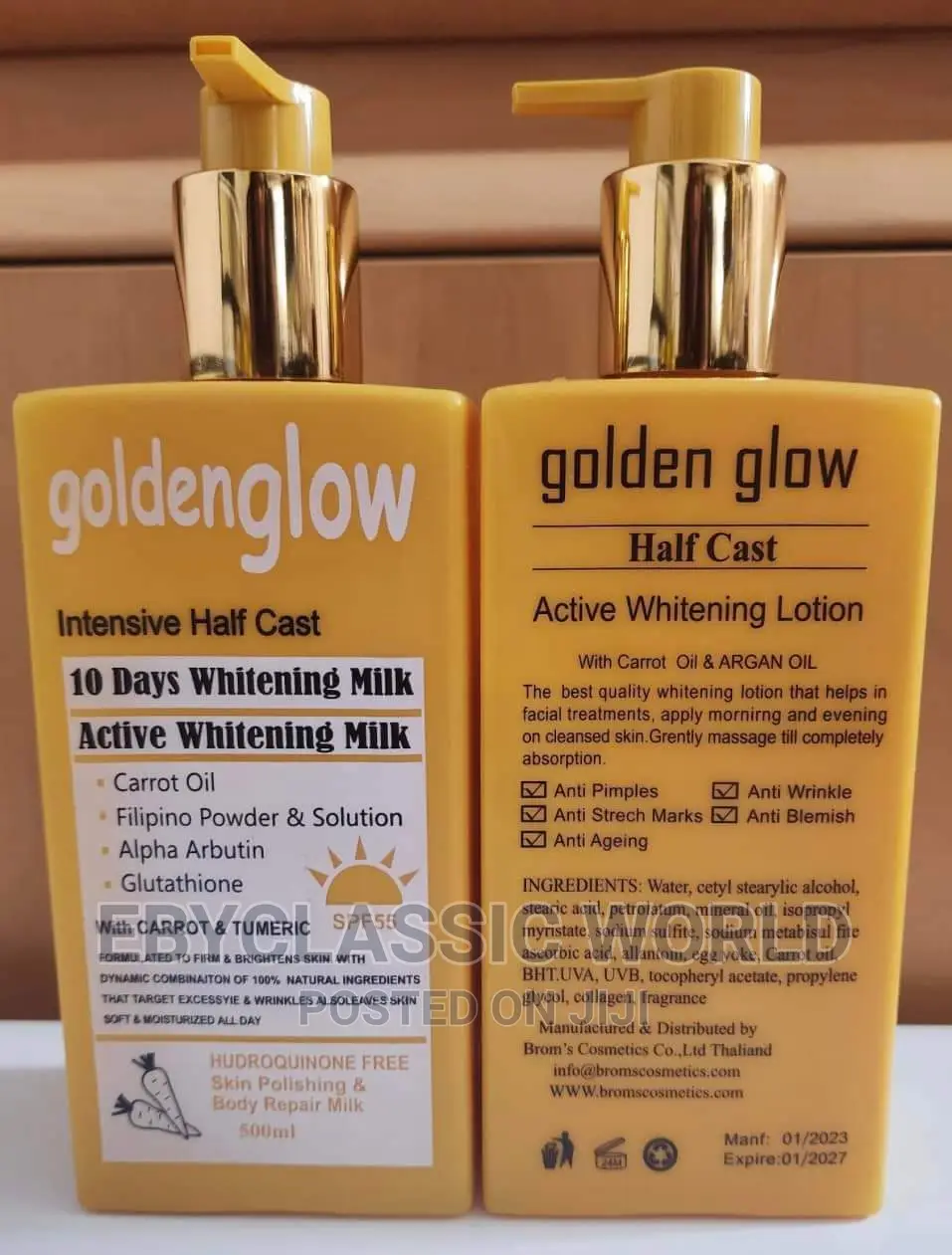 Purec Egyptian Magic and Golden Glow Product