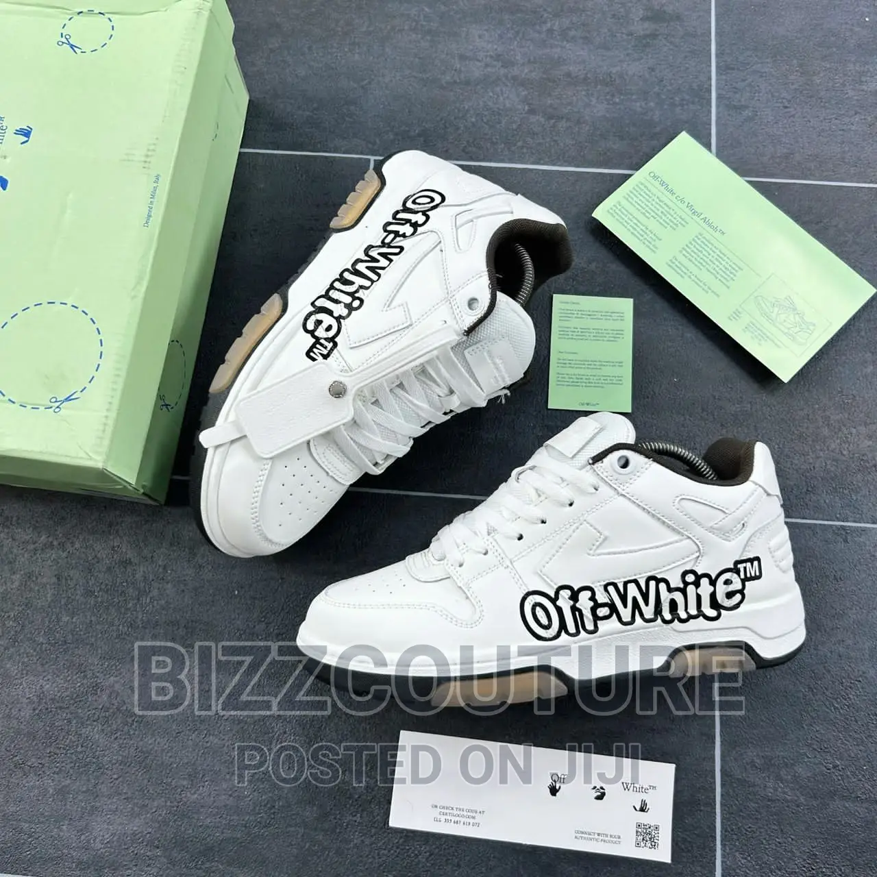 Original OFF-WHITE Out Office Sneakers Available in Store