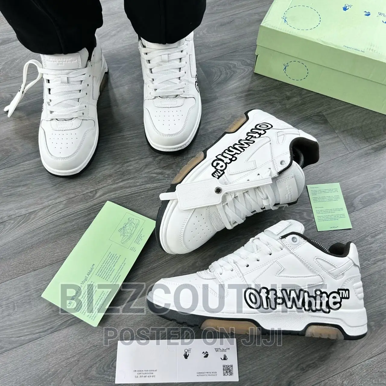 Original OFF-WHITE Out Office Sneakers Available in Store