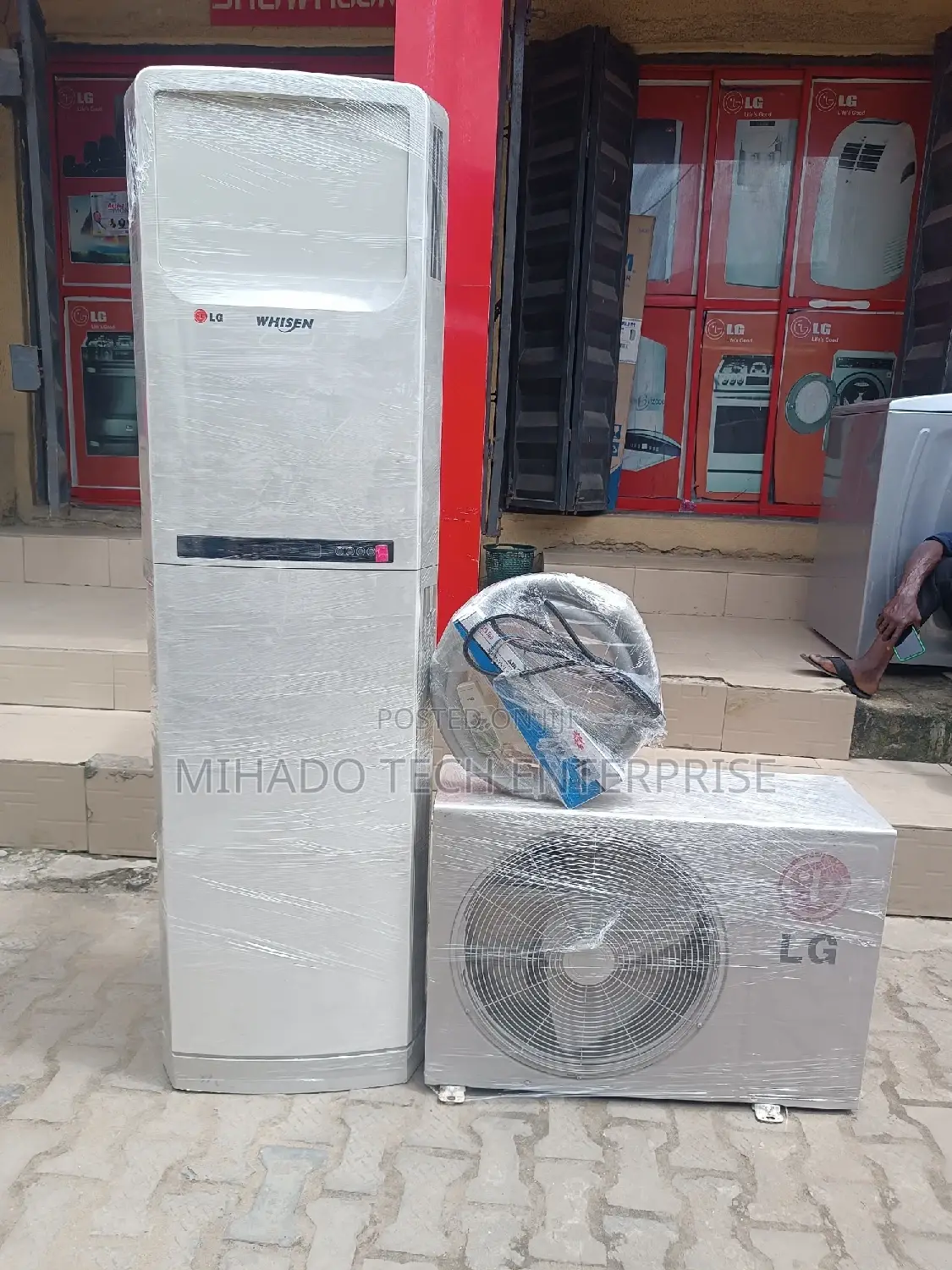 Lg 2tons Super Cooling Standing Air Conditioner, With LVS
