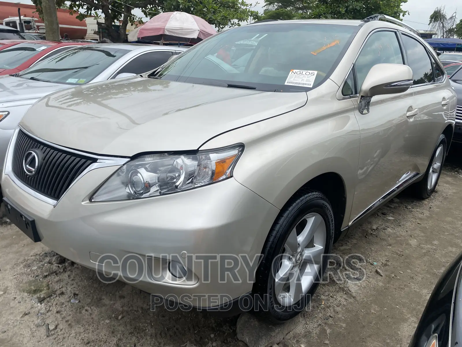 Lexus RX 350 AWD 2012 Gold
