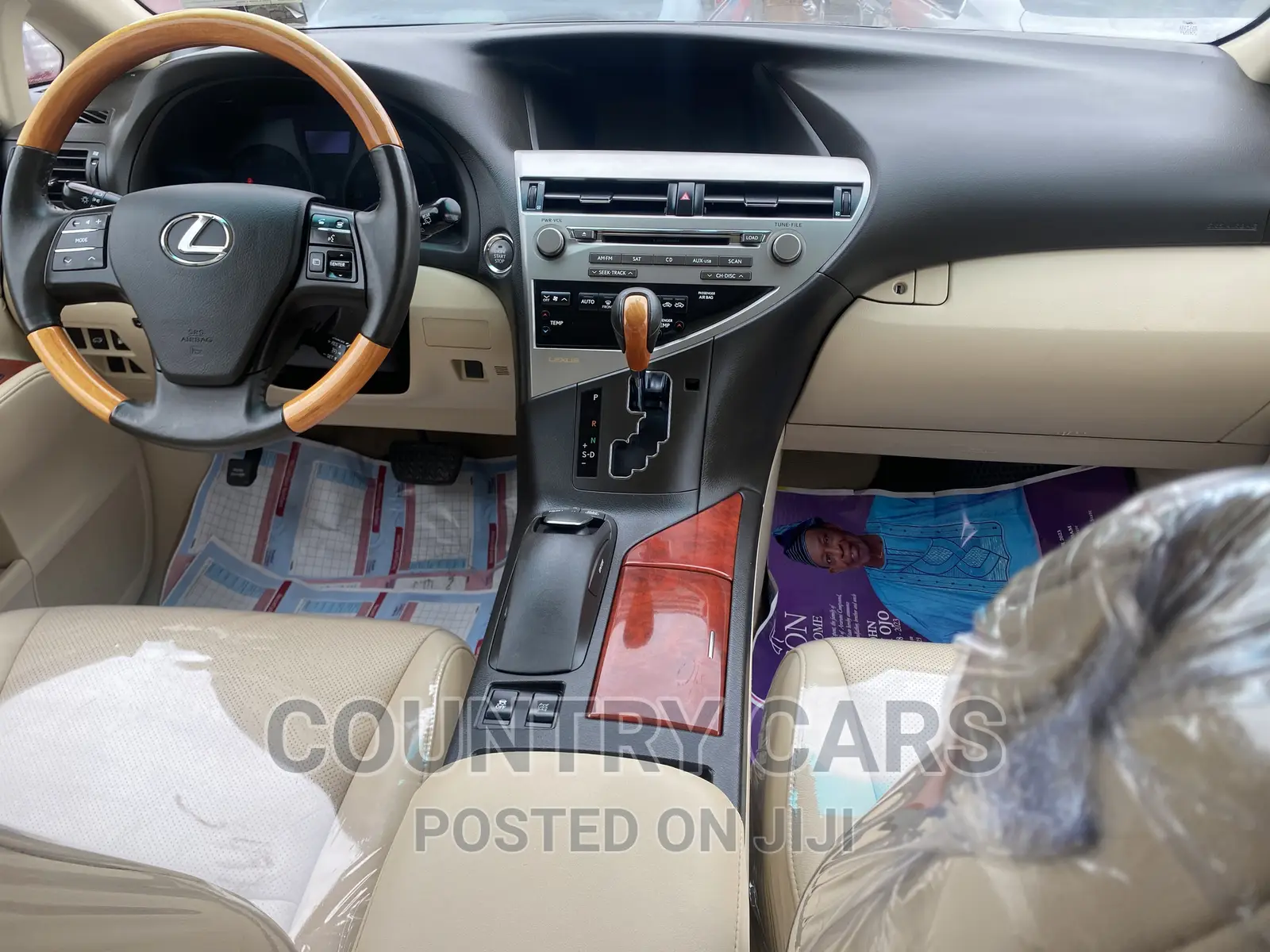 Lexus RX 350 AWD 2012 Gold