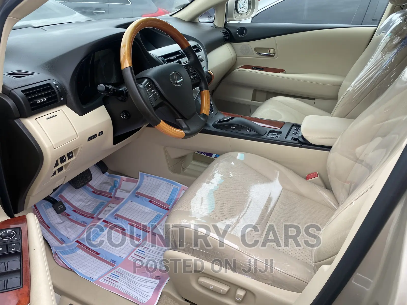Lexus RX 350 AWD 2012 Gold