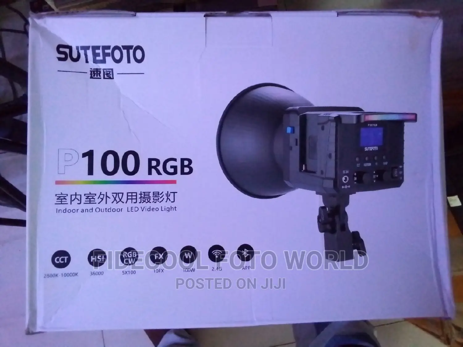 Sutefoto P100 RGB Light