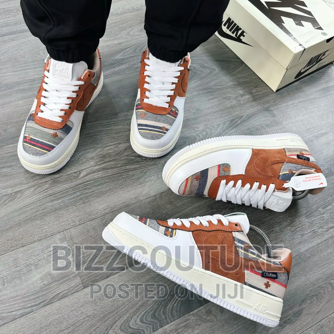 Original NIKE Air Force 1PRM Sneakers Available in Store