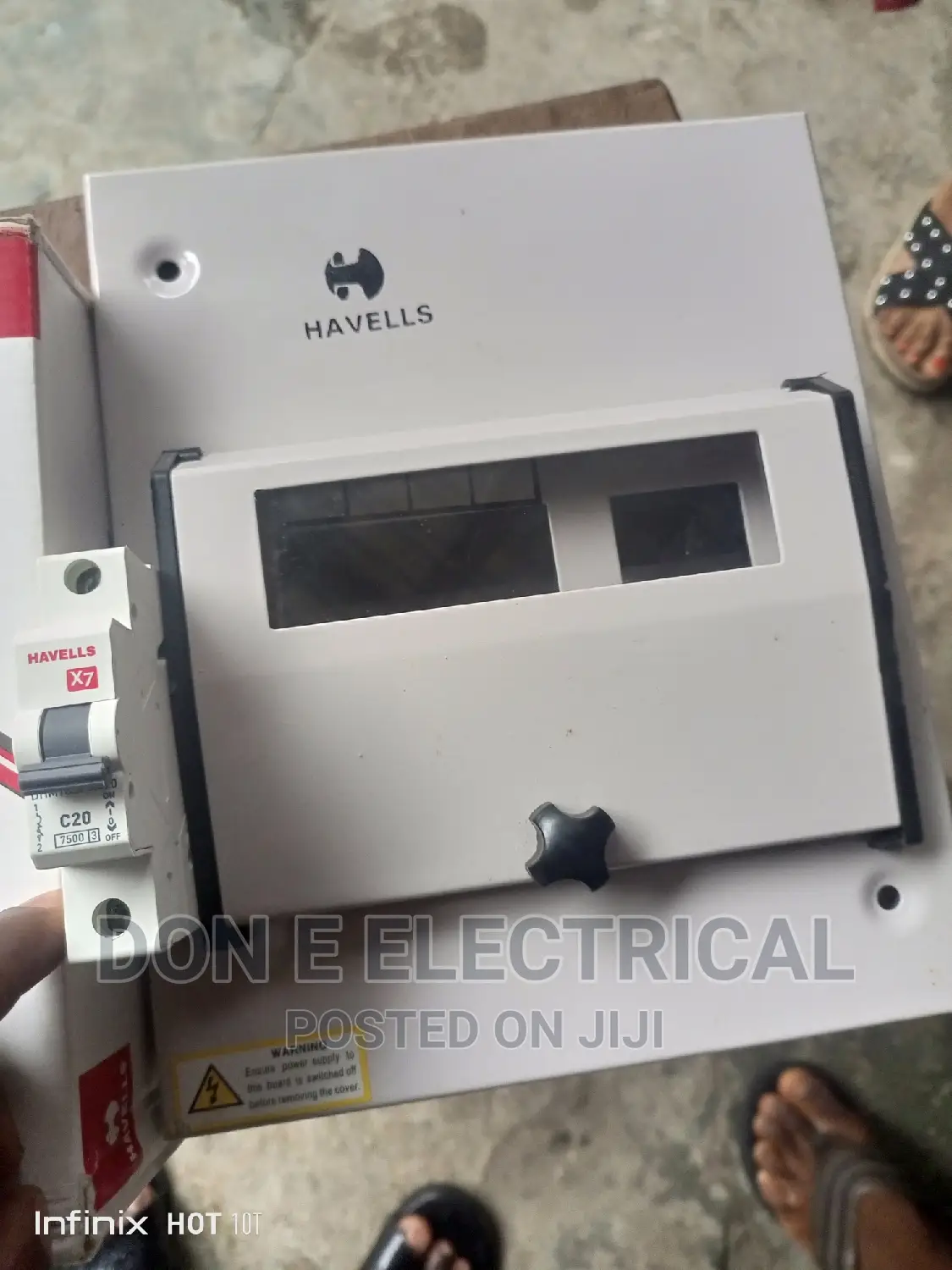 Original D4 Single Phase Distribution Board Havel