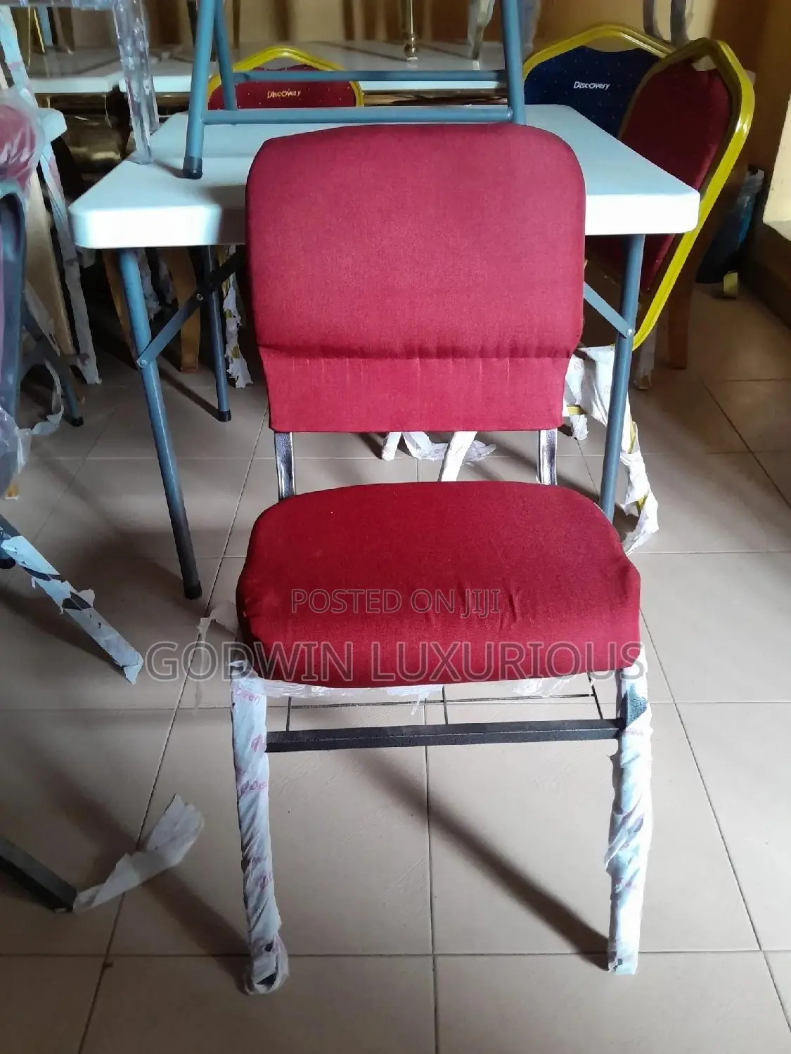 Red Church Chair