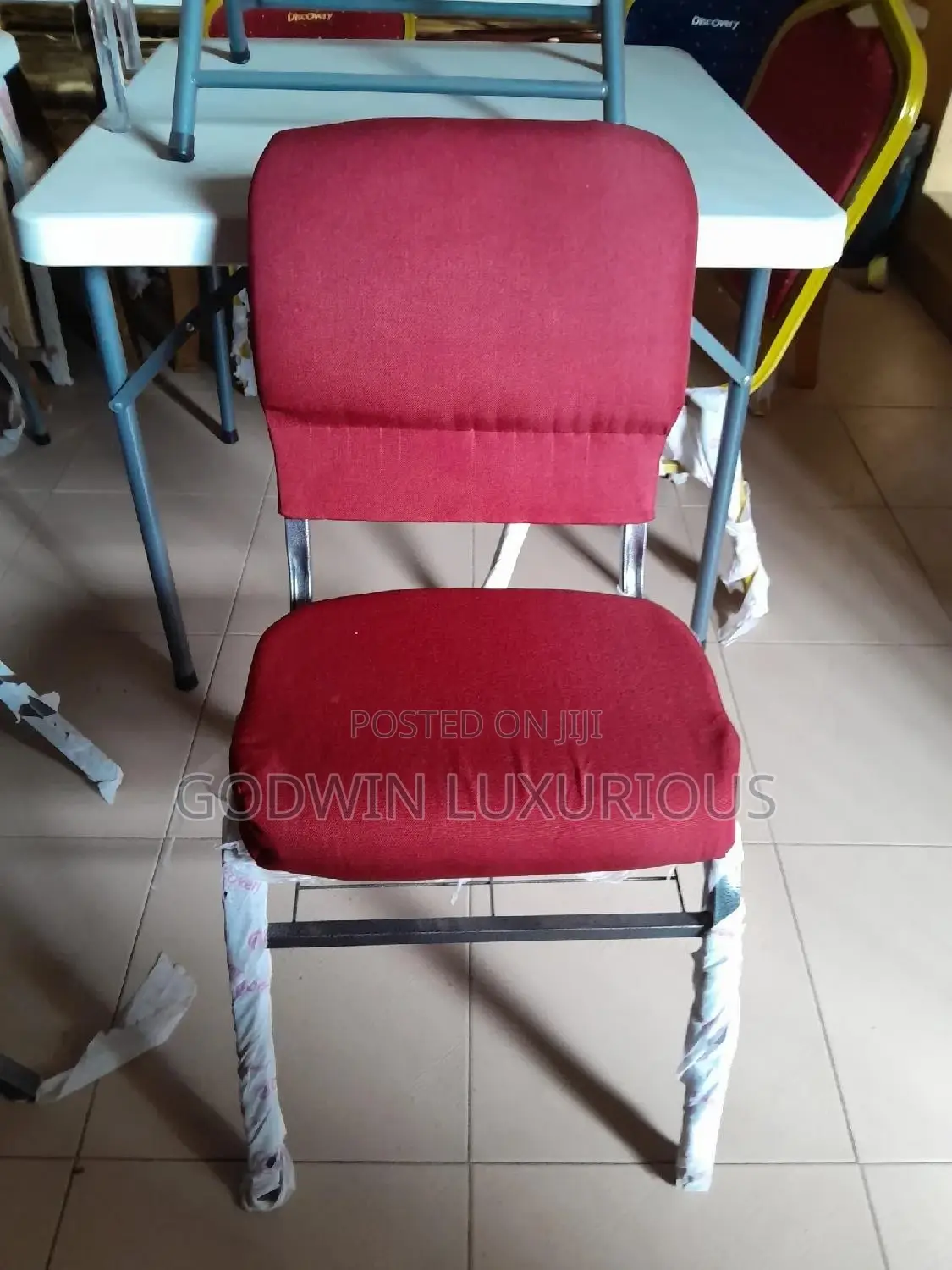 Red Church Chair