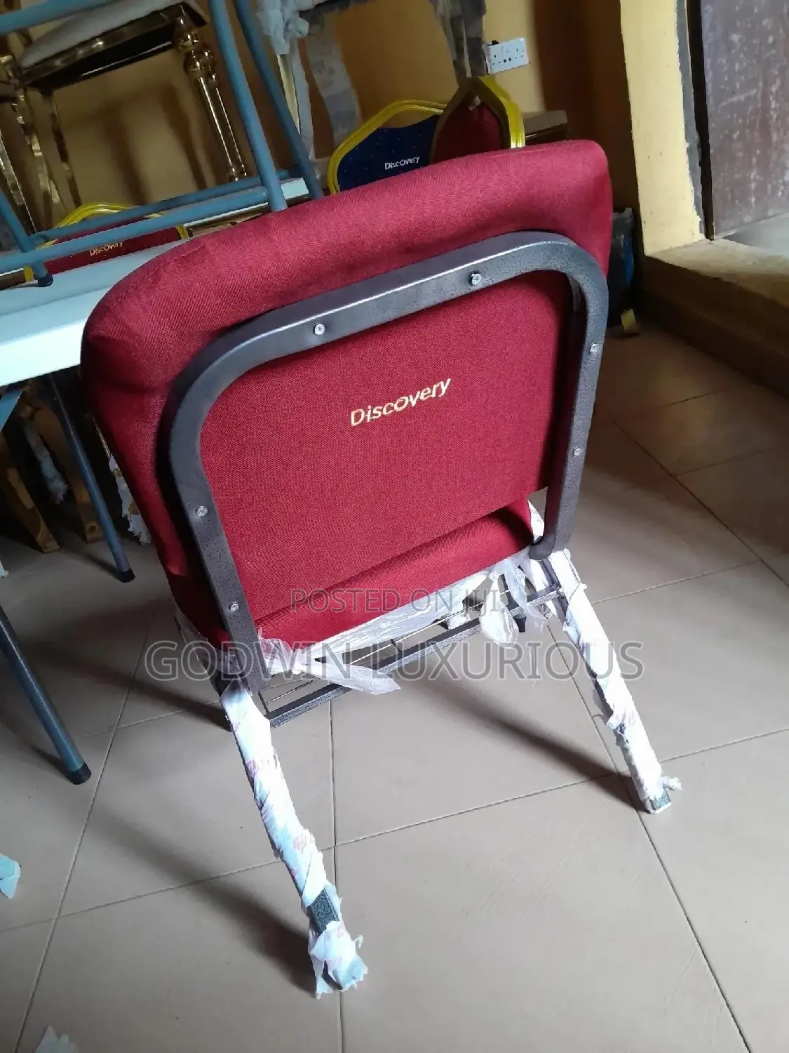 Red Church Chair