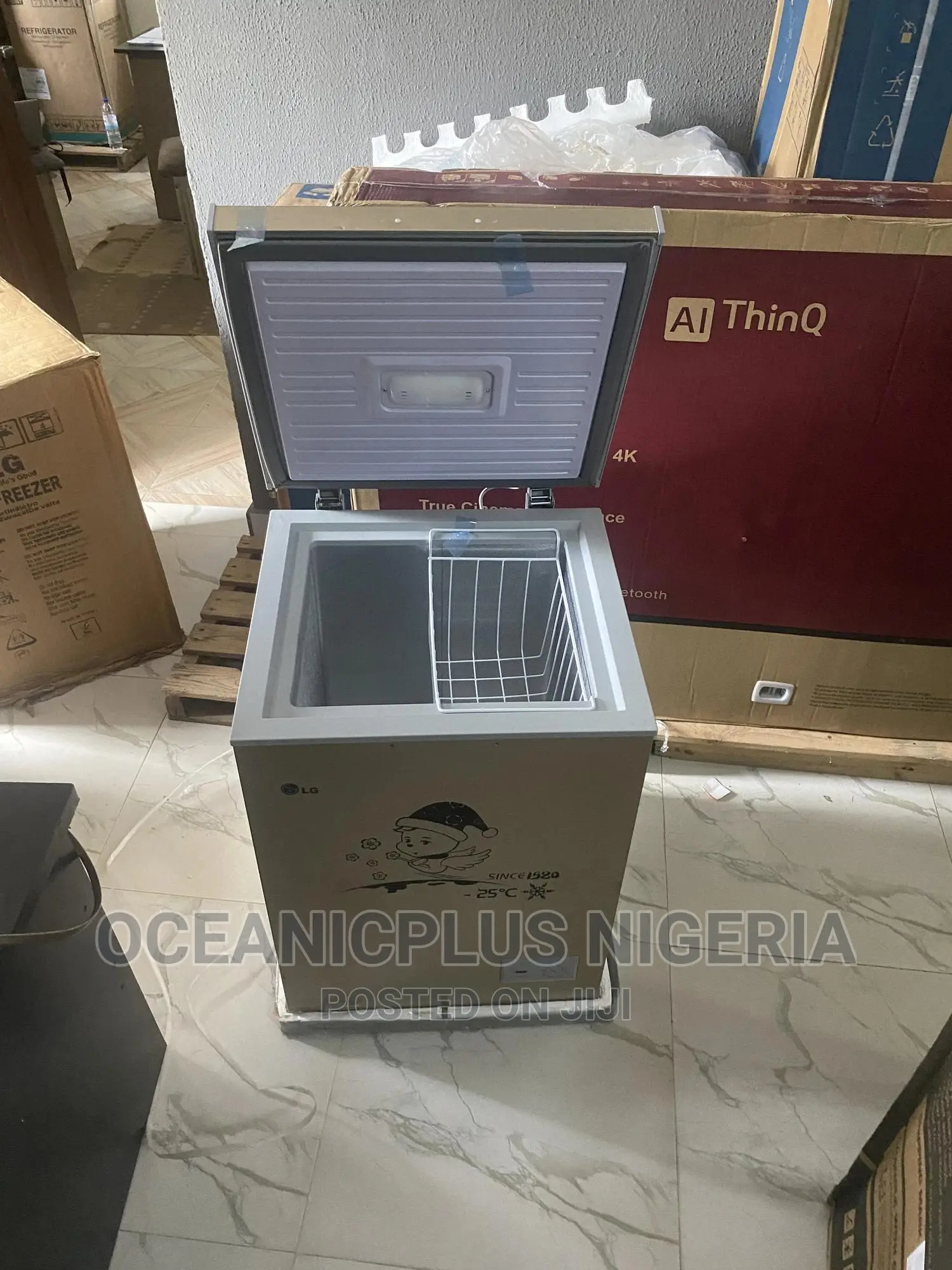 LG Chest Freezer Gc-160 / 100 Litres Newly Produce