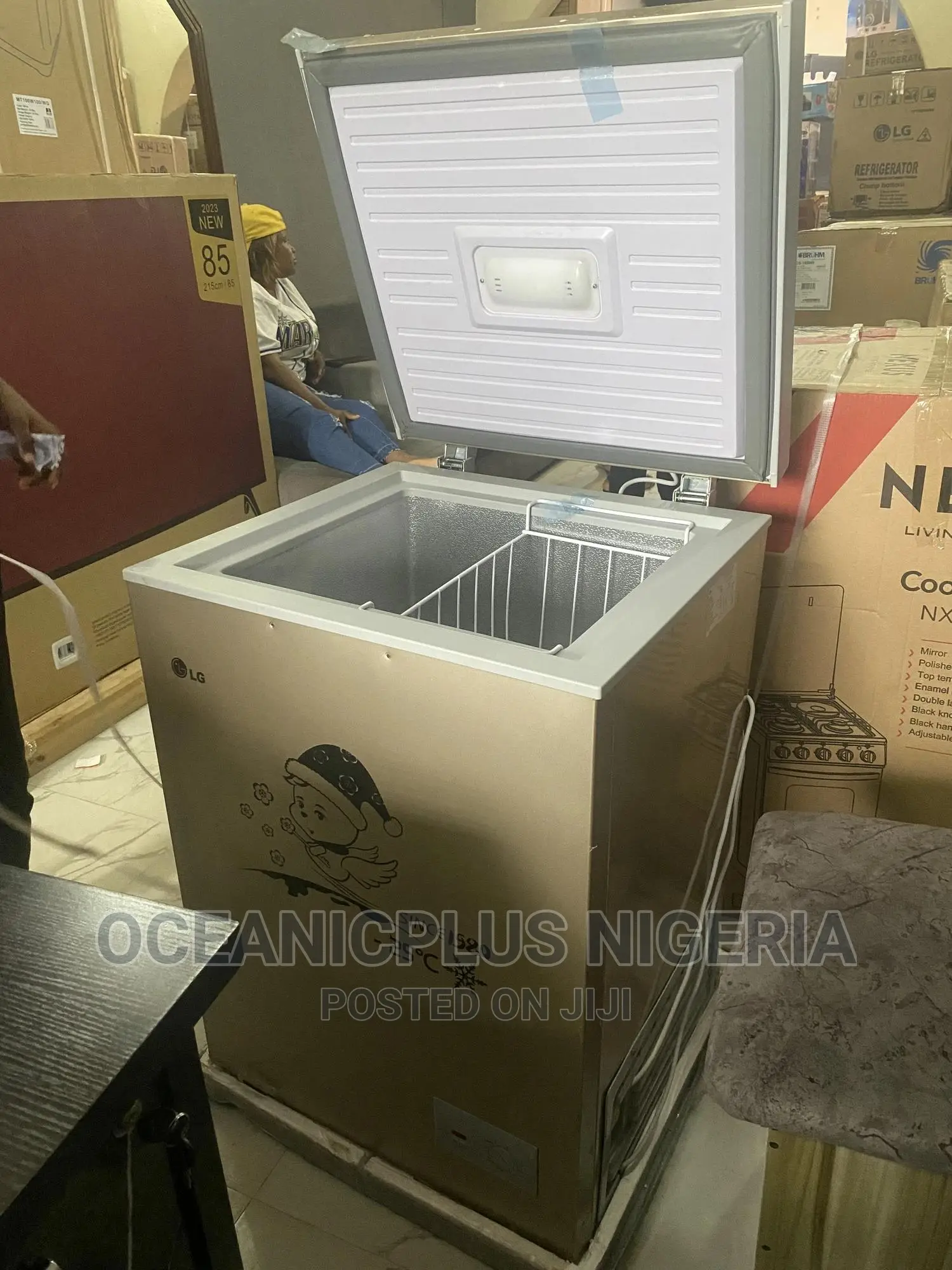 New LG Lock Key Gc-160/ 100 Litres Chest Freezer
