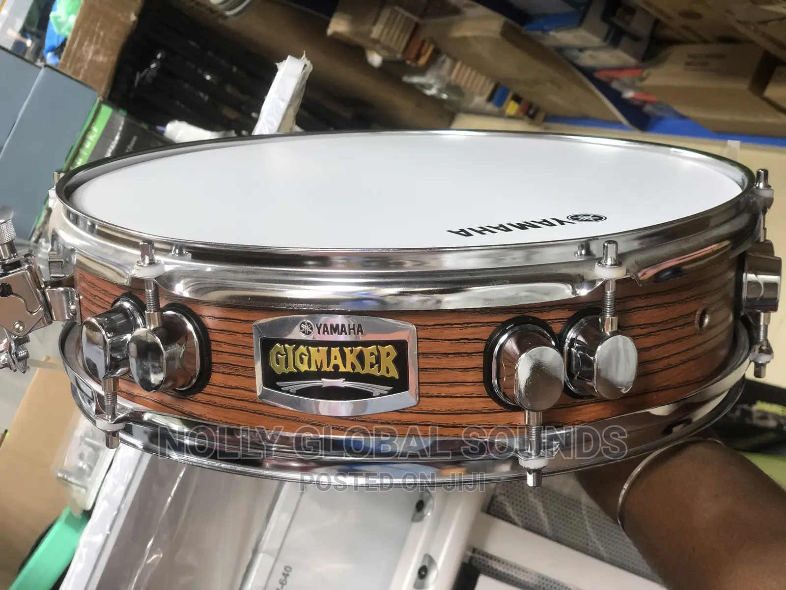 Yamaha Piccolo Snare Drum With Rough Face Chemical Velon
