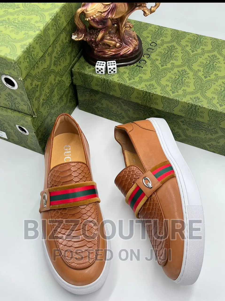 Original GUCCI SLIP-ONS Sneakers Available in Store