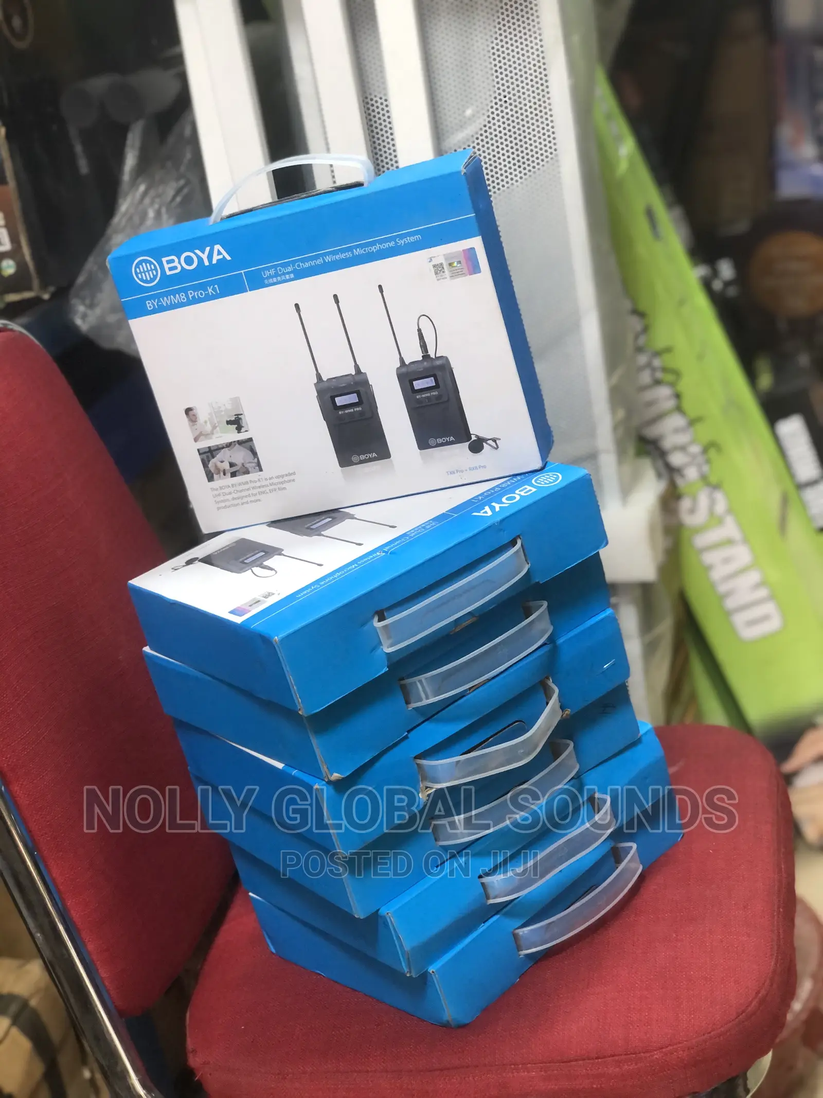 Boya Wireless Microphone by-Wm8 Pro-.Single Lapel Body Mic
