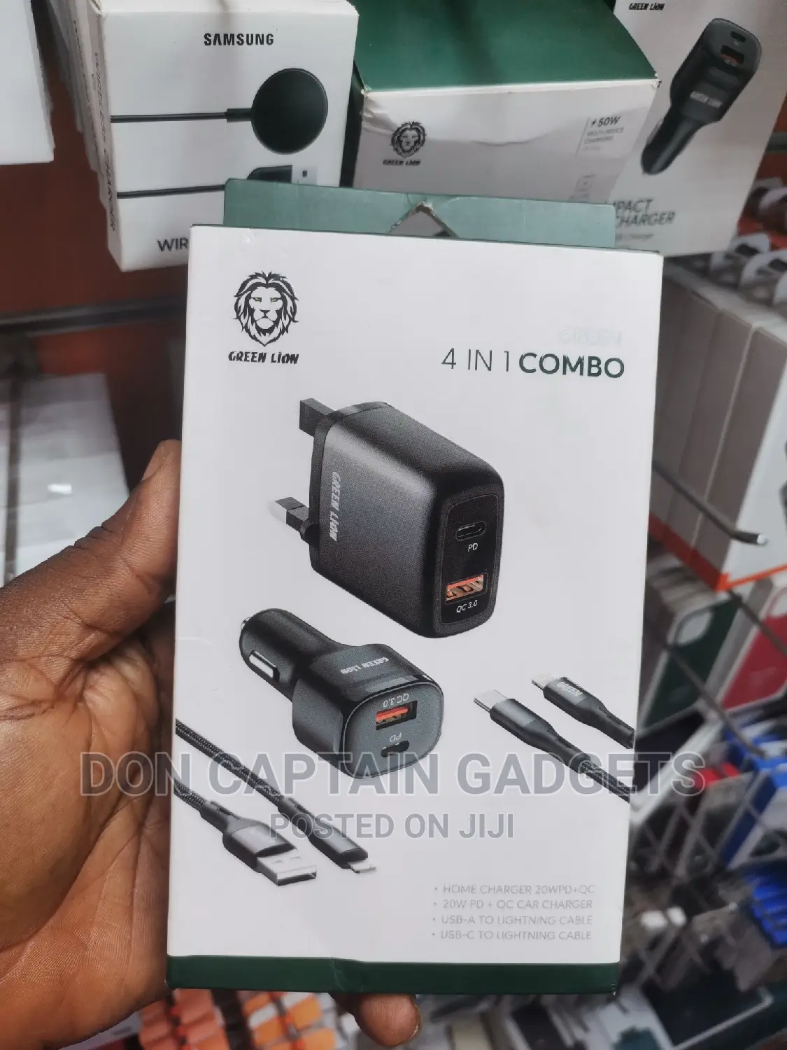 Green Lion 4in1 Combo Charger